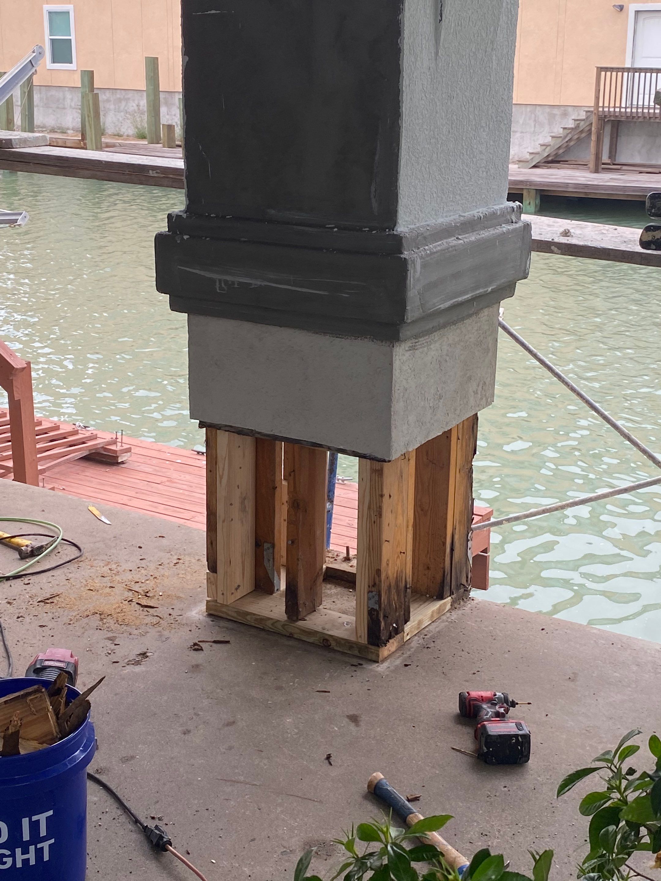 Waterfront Stucco Remastered by Bayfront Roofing and Construction