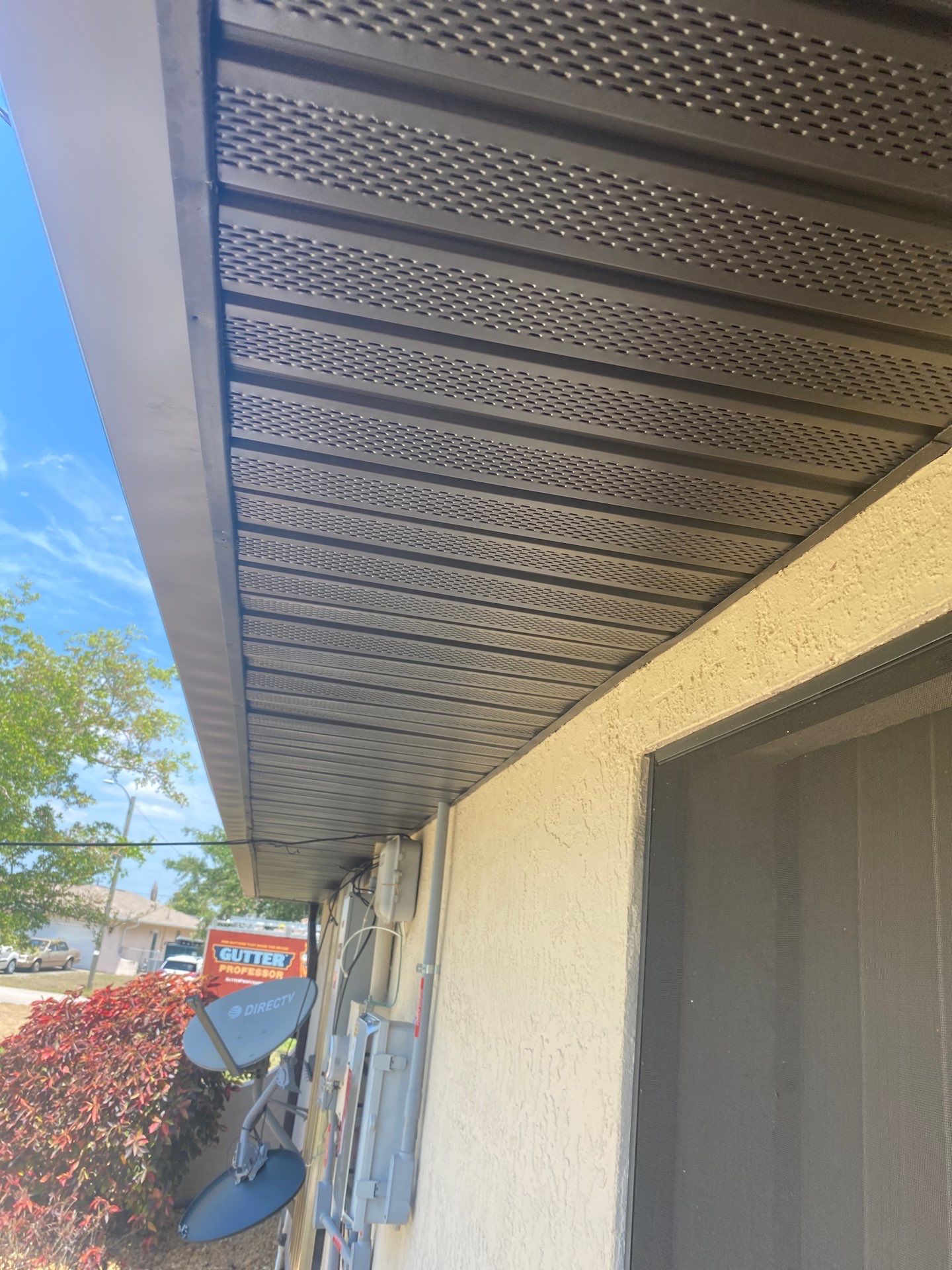 Seamless Bronze Gutters in Cape Coral FL by Gutter Professors