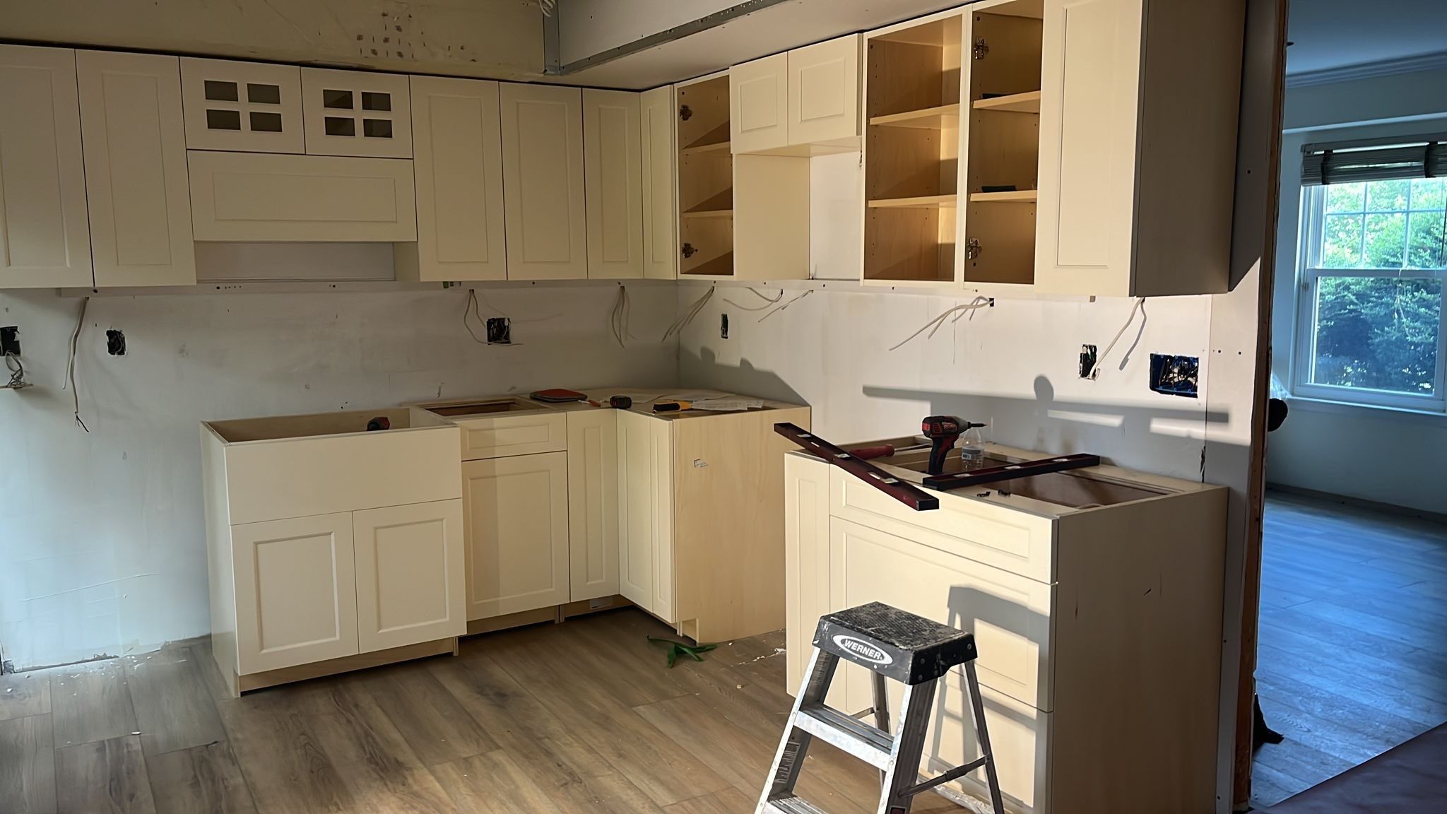 Kitchen Remodel using Cabinets by Home Concepts Construction