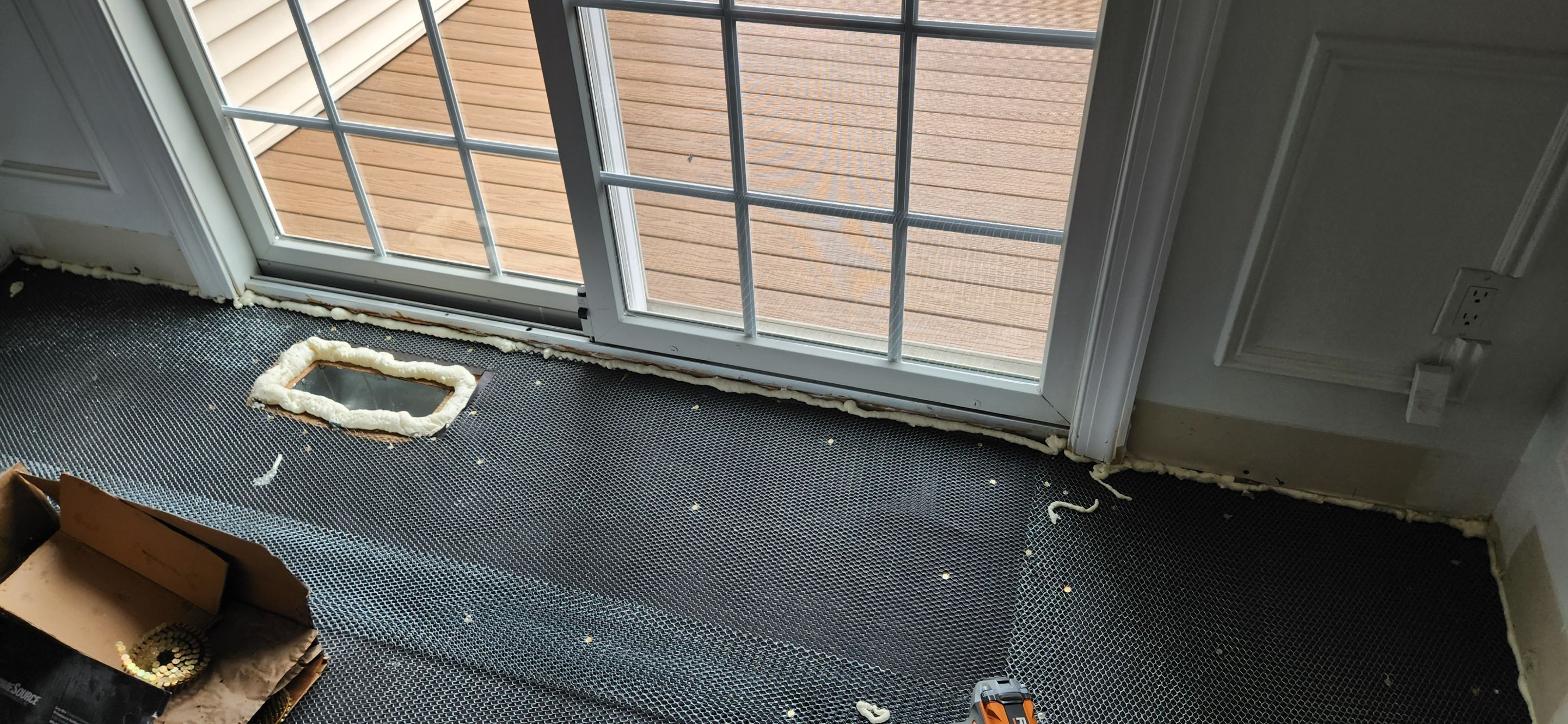 Large Format Tile Installation by Footprints Floors Morristown