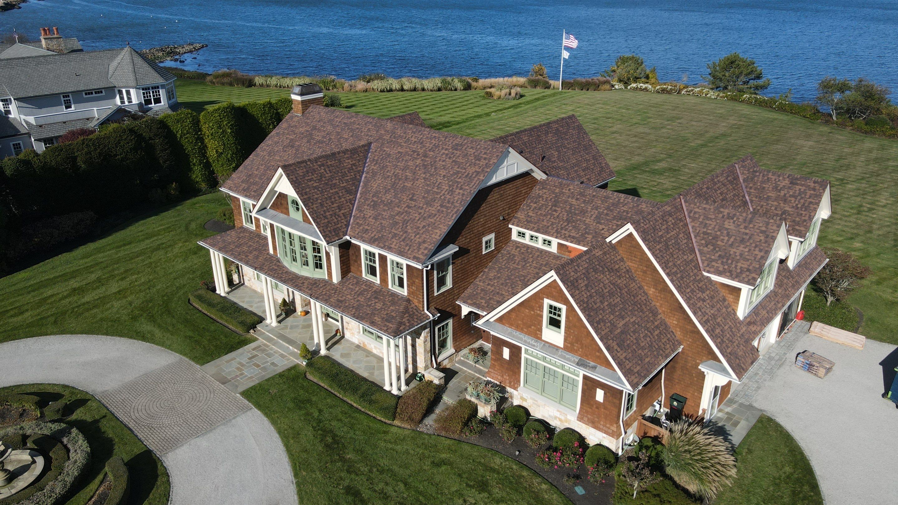 Narragansett Private Residence - Asphalt & Copper by Rinaldi Brothers