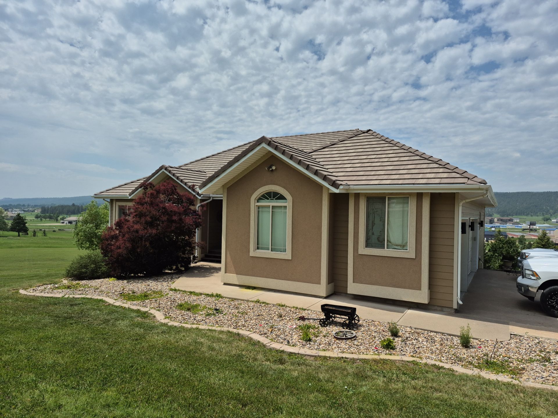 Upgraded From Concrete Tile to Euroshield Vermont Slate by Weather-Tite Exteriors LLC