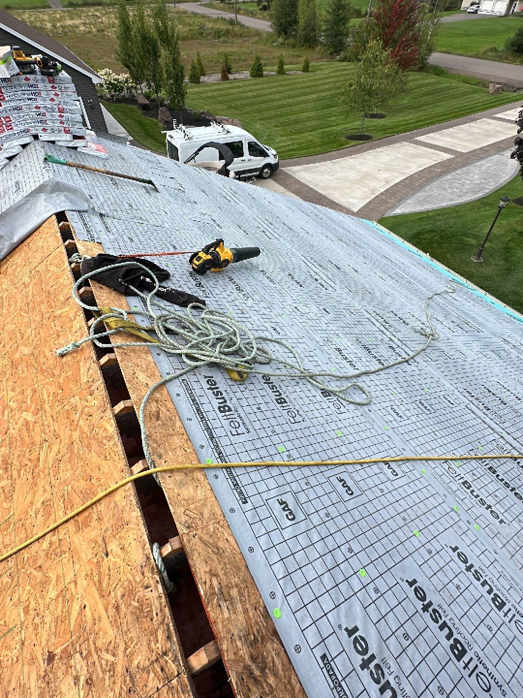 Residential Roofing Installation using Asphalt GAF HDZ by Artisan Roofing & Home Improvements Inc.