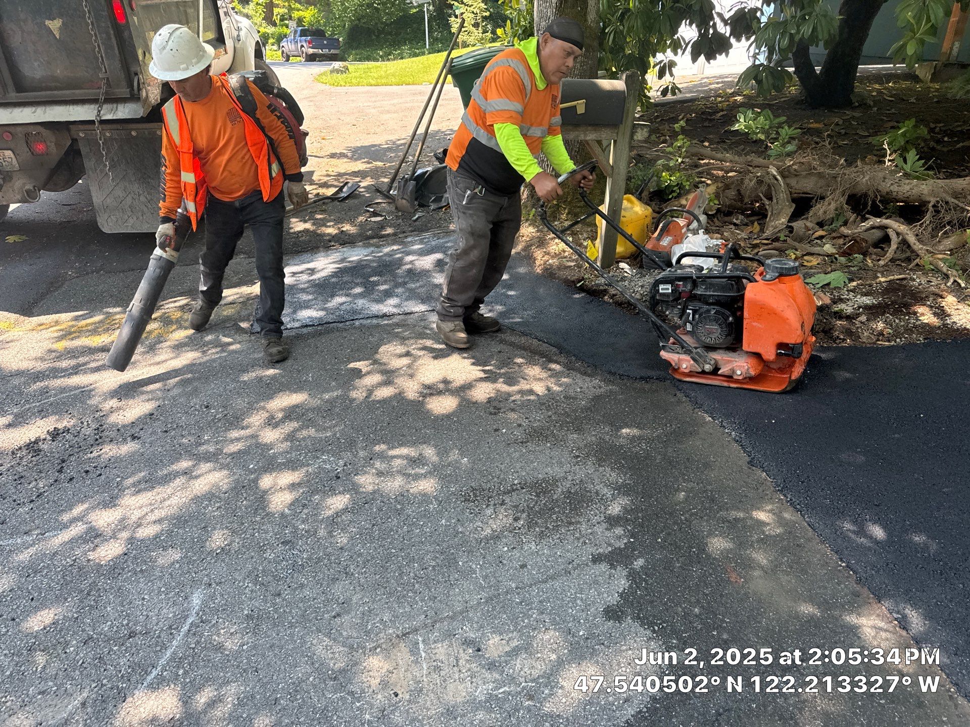 Driveway Asphalt Patch Repairs | Mercer Island  by Jireh Asphalt & Concrete Inc 