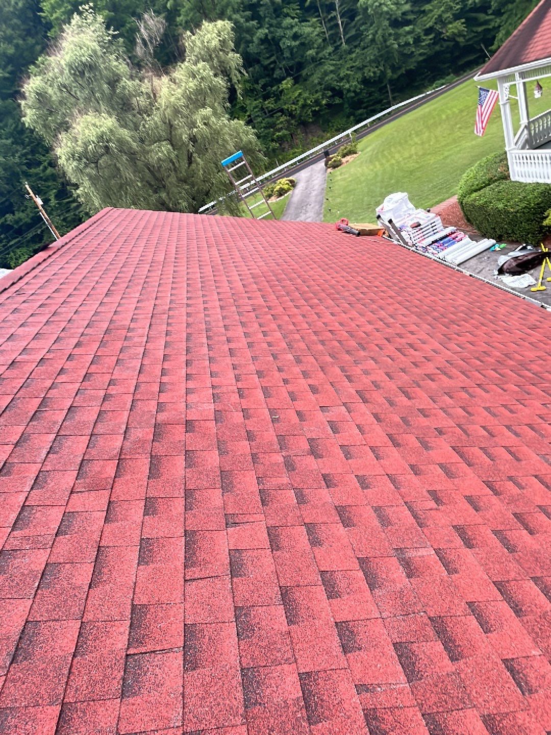 Residential Roofing Installation using Performance Shingles by Mr. Roofer