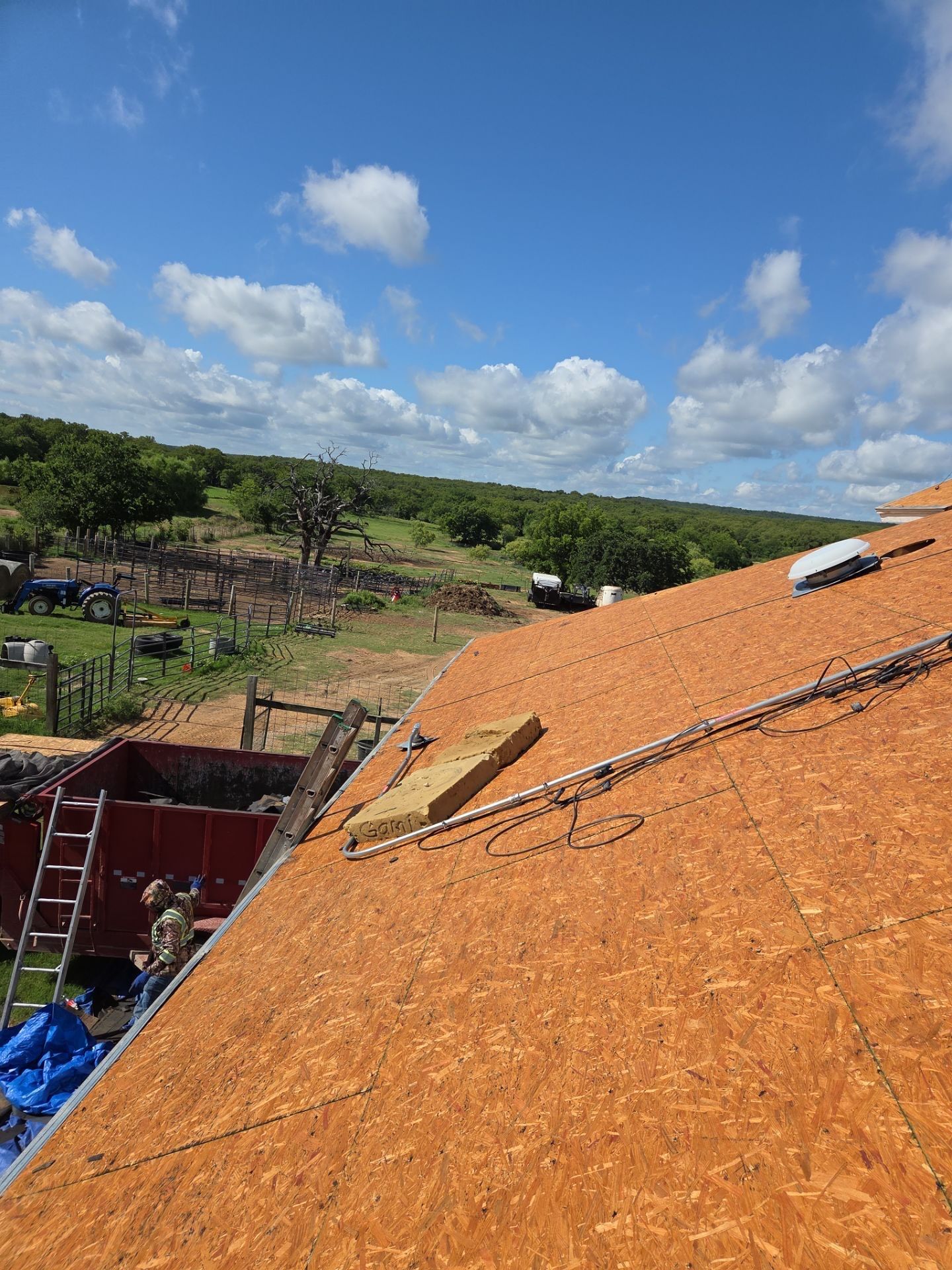 Project in Bowie by Lonestar Roofing and Restoration LLC.