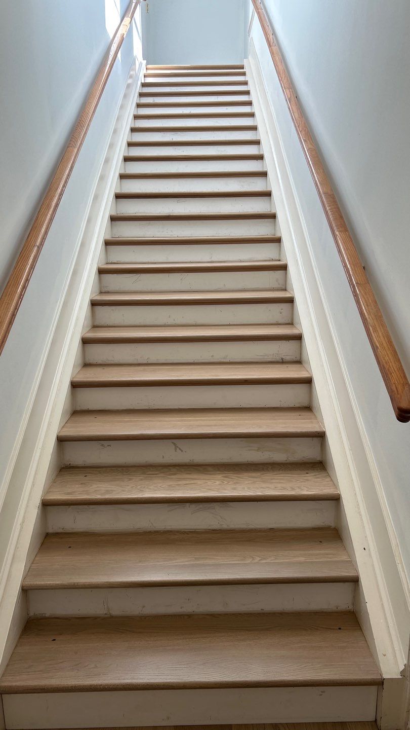 New hardwood floors for an office building by Footprints Floors of Nashville