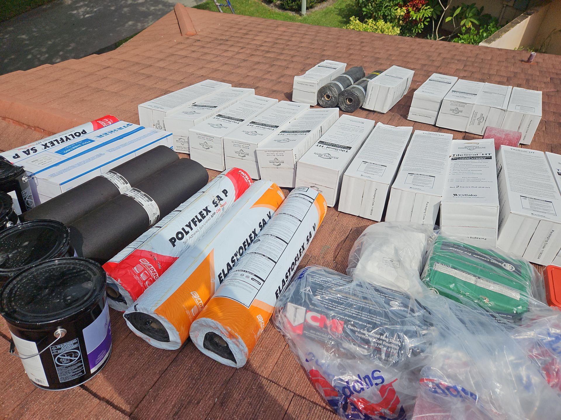 Residential Roofing Installation using Crown by BLUES BROTHERS CONSTRUCTION CORP