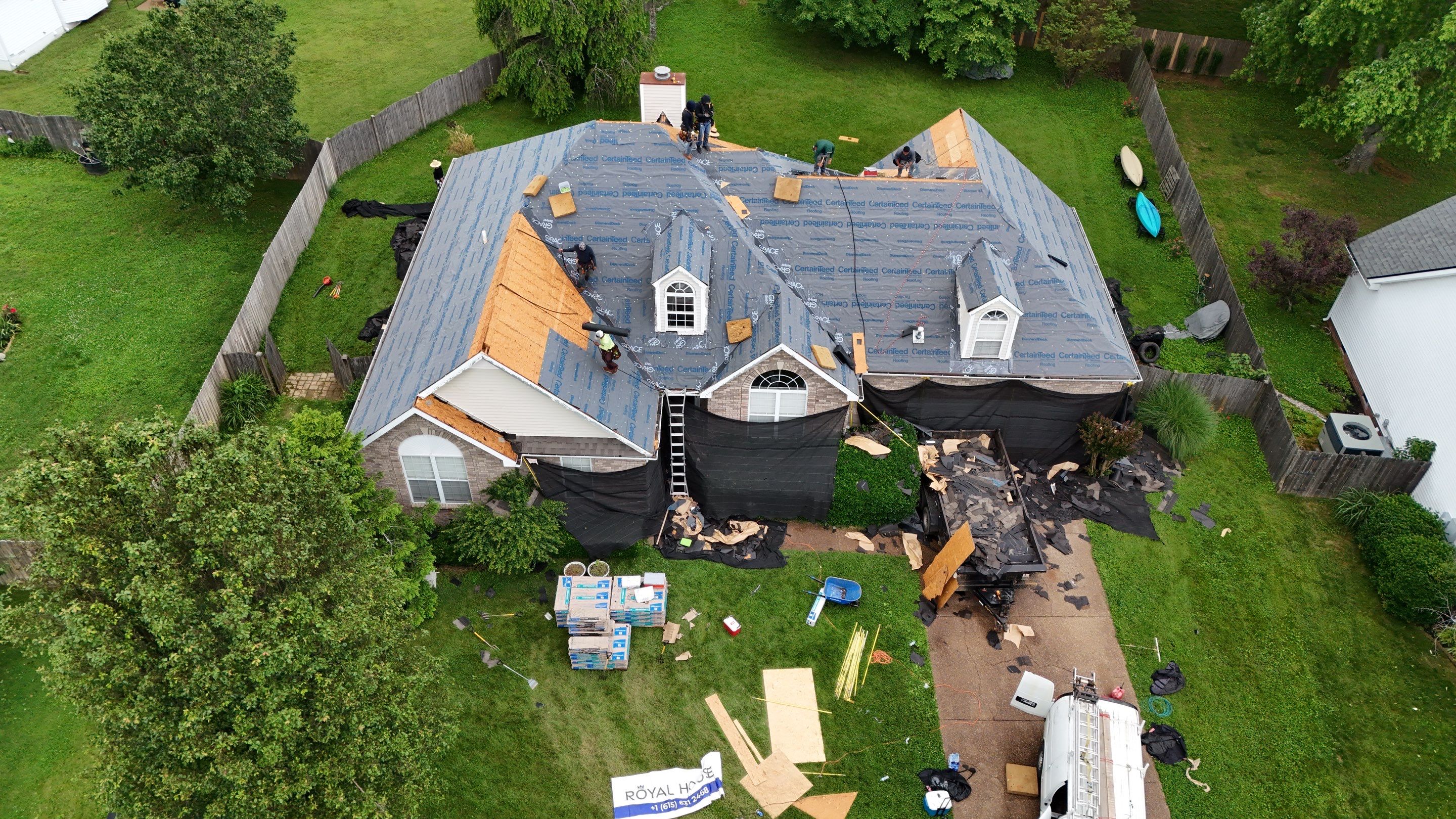 Heather Blend Re-Roof  by Royal House LLC