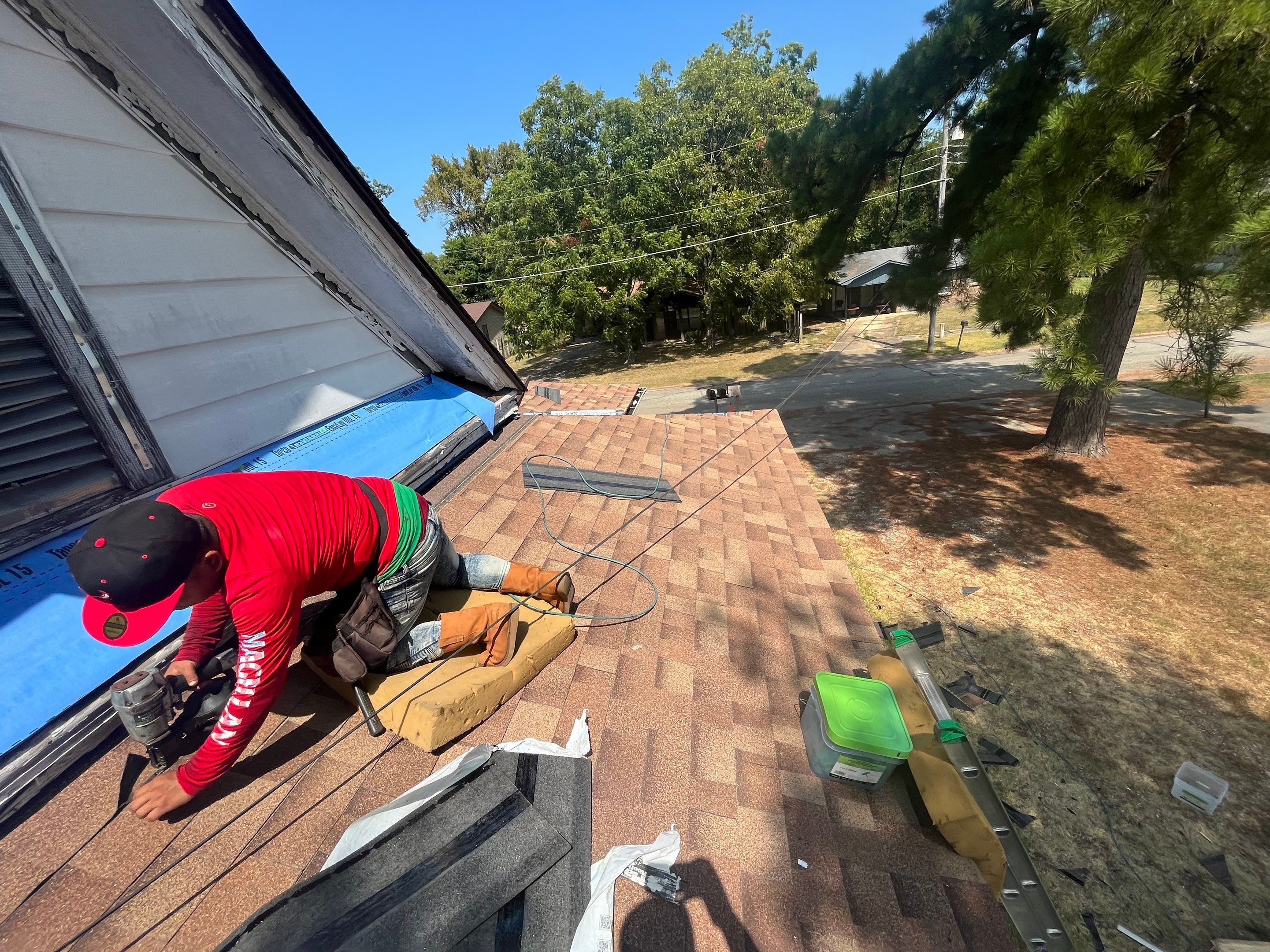 Residential Shingle Reroof using Malarkey Highlander by Hostetler Roofing