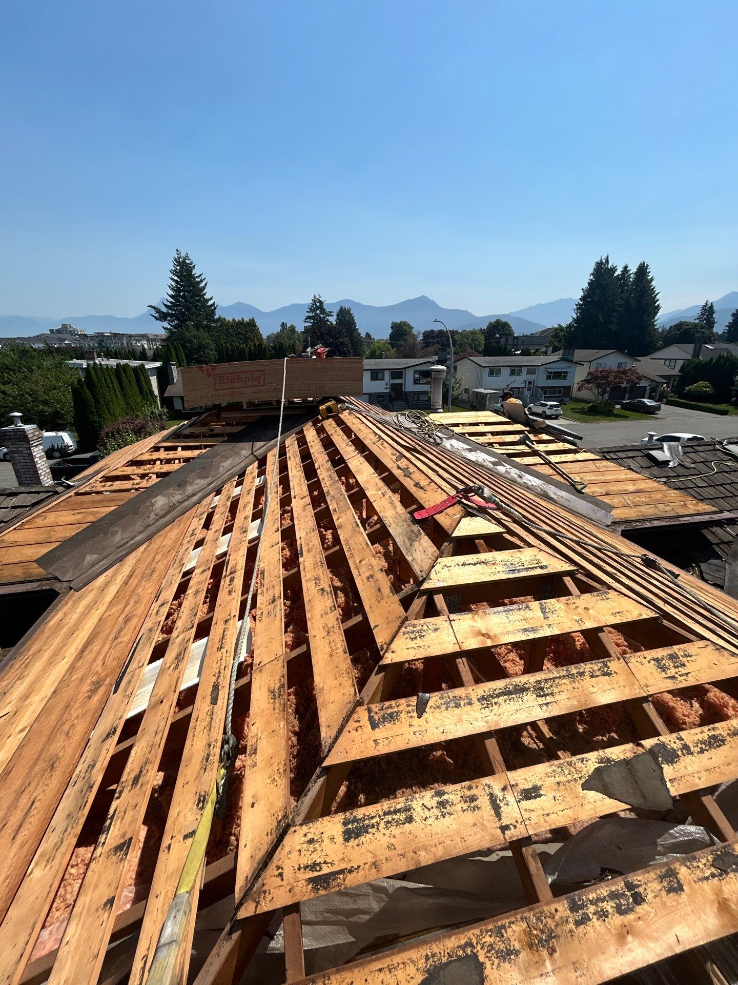 Residential Re-Roof using GAF Timberline HDZ by Top Notch Roofing Inc