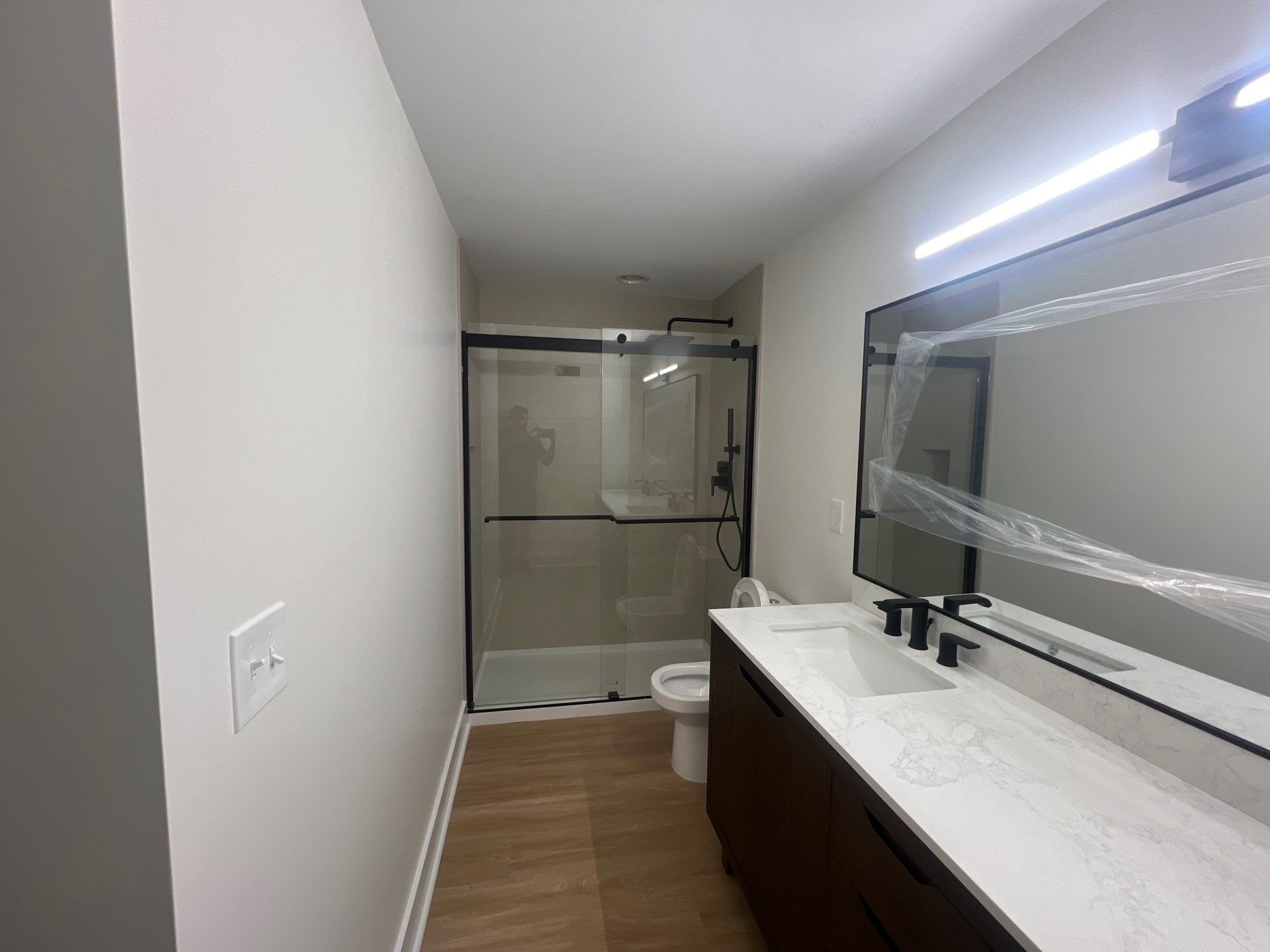 Complete Basement Remodeling and Custom Bathroom Installation in Kennesaw by Swift Home Renovations