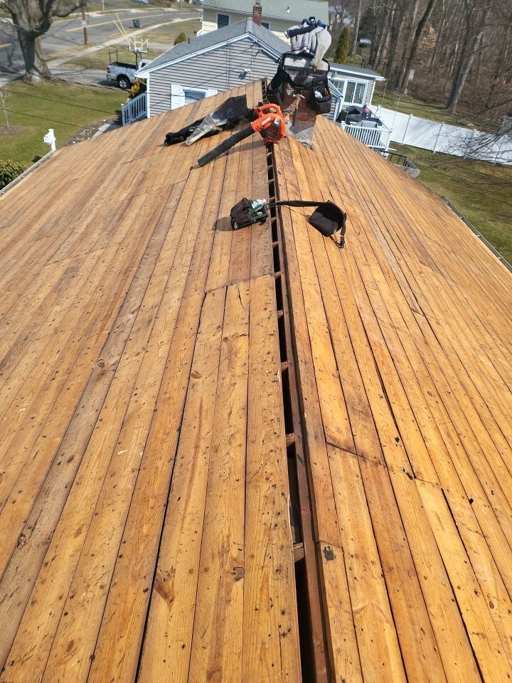 Residential Roofing Installation using Owens Corning TruDefinition Onyx Black by A Plus Exterior