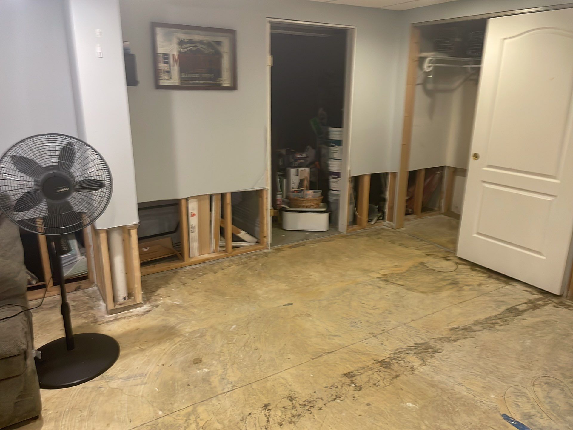 Project in Farmington Hills by EzDry Water Mitigation & Property Restoration