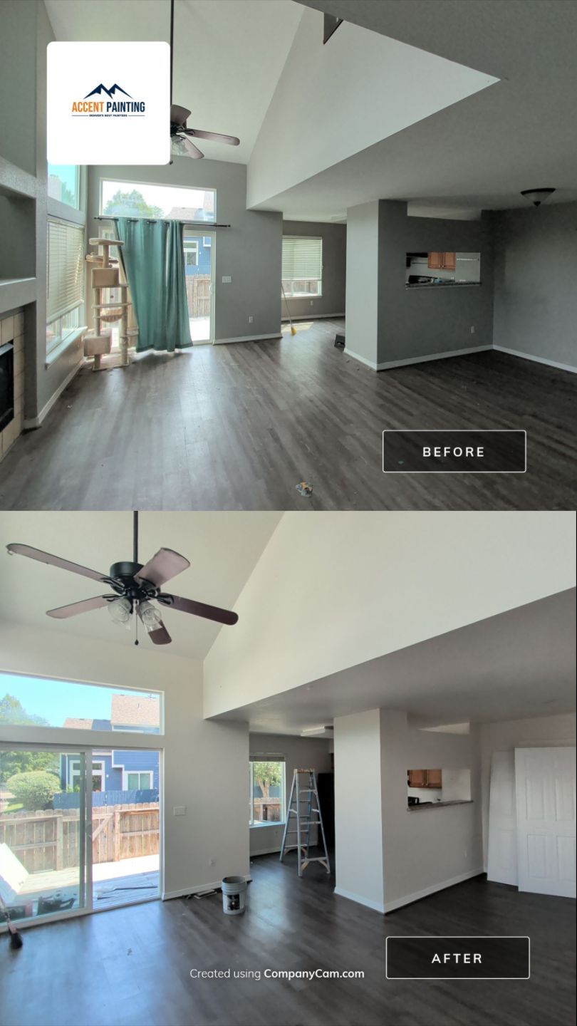 Project in Lafayette, CO by Accent Painting