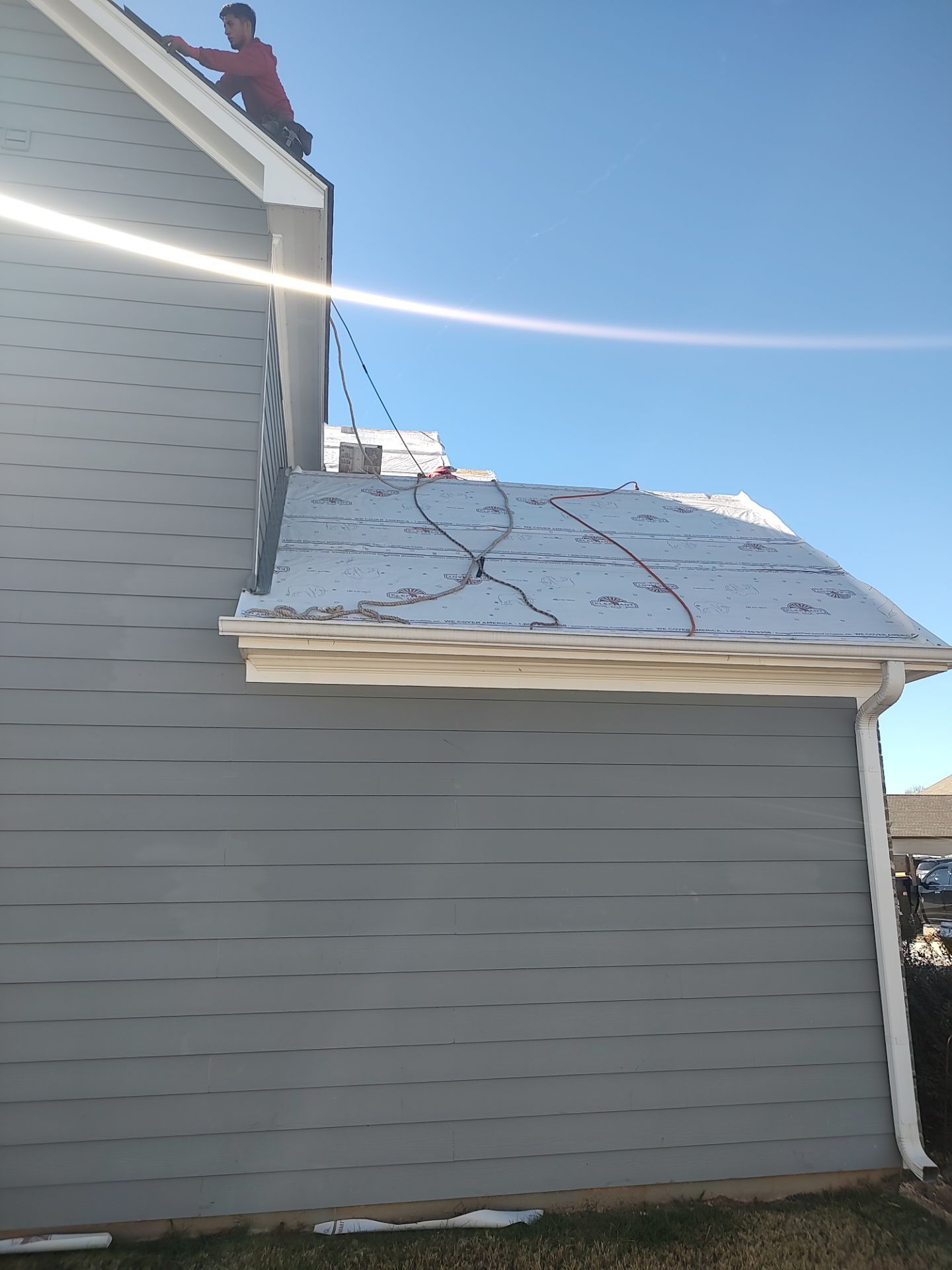 Residential Roof Replacement using GAF NATURAL SHADOW - CHARCOAL by Elite Roofing LLC