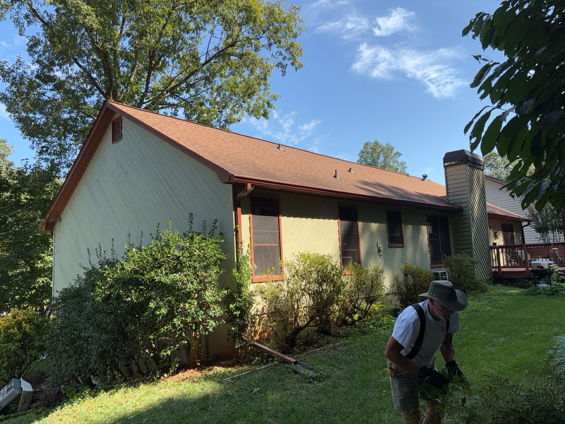 Exterior Painting and Deck Stain in Stone Mountain, GA by Nelson Exteriors