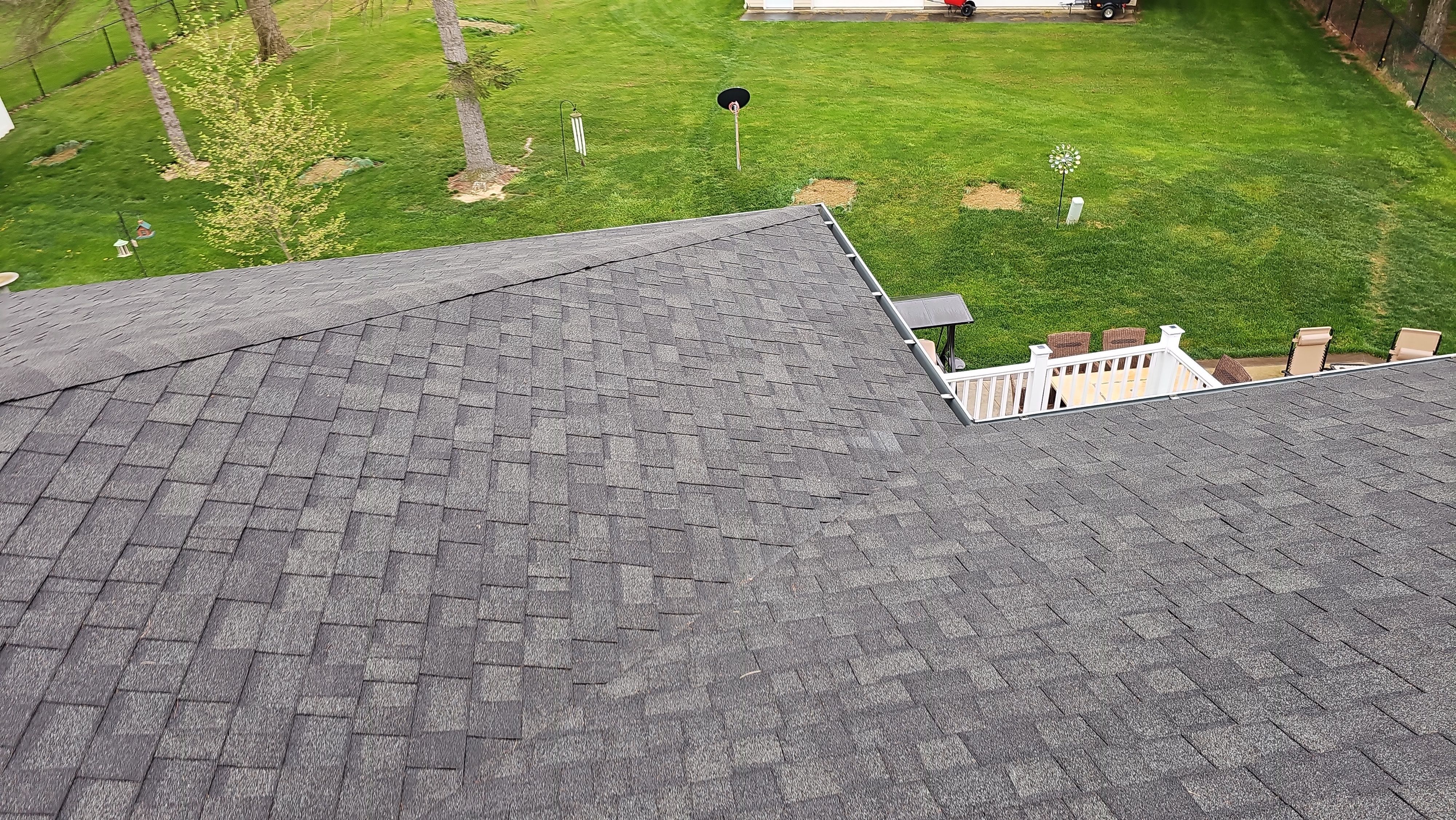 Atlas Pinnacle, Color, Burnt Hickory, Drip Edge, Color, Royal Brown by Eagle Eye Roofing
