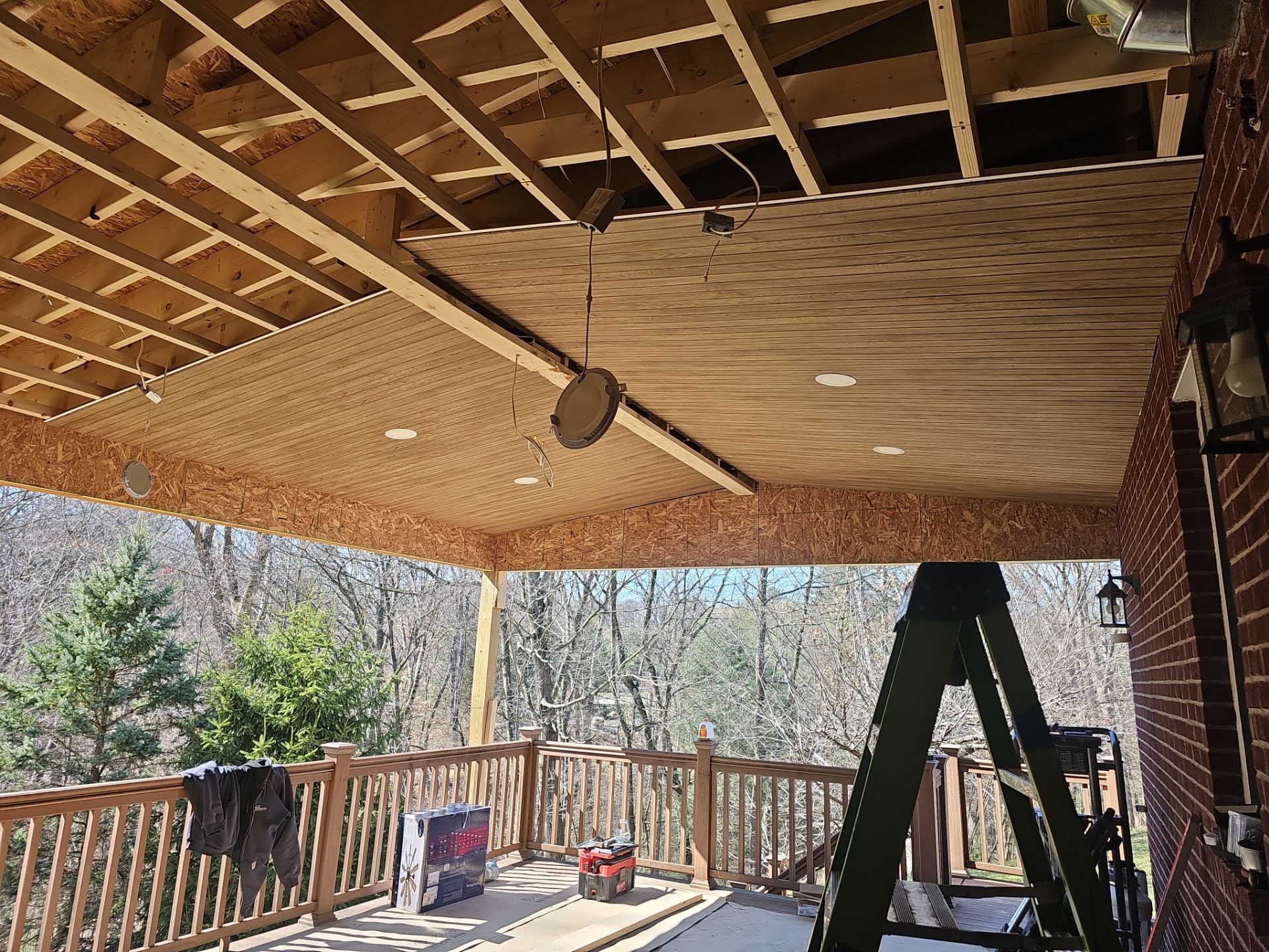 Hip Roof Build by Cousins Roofing Siding & Decks