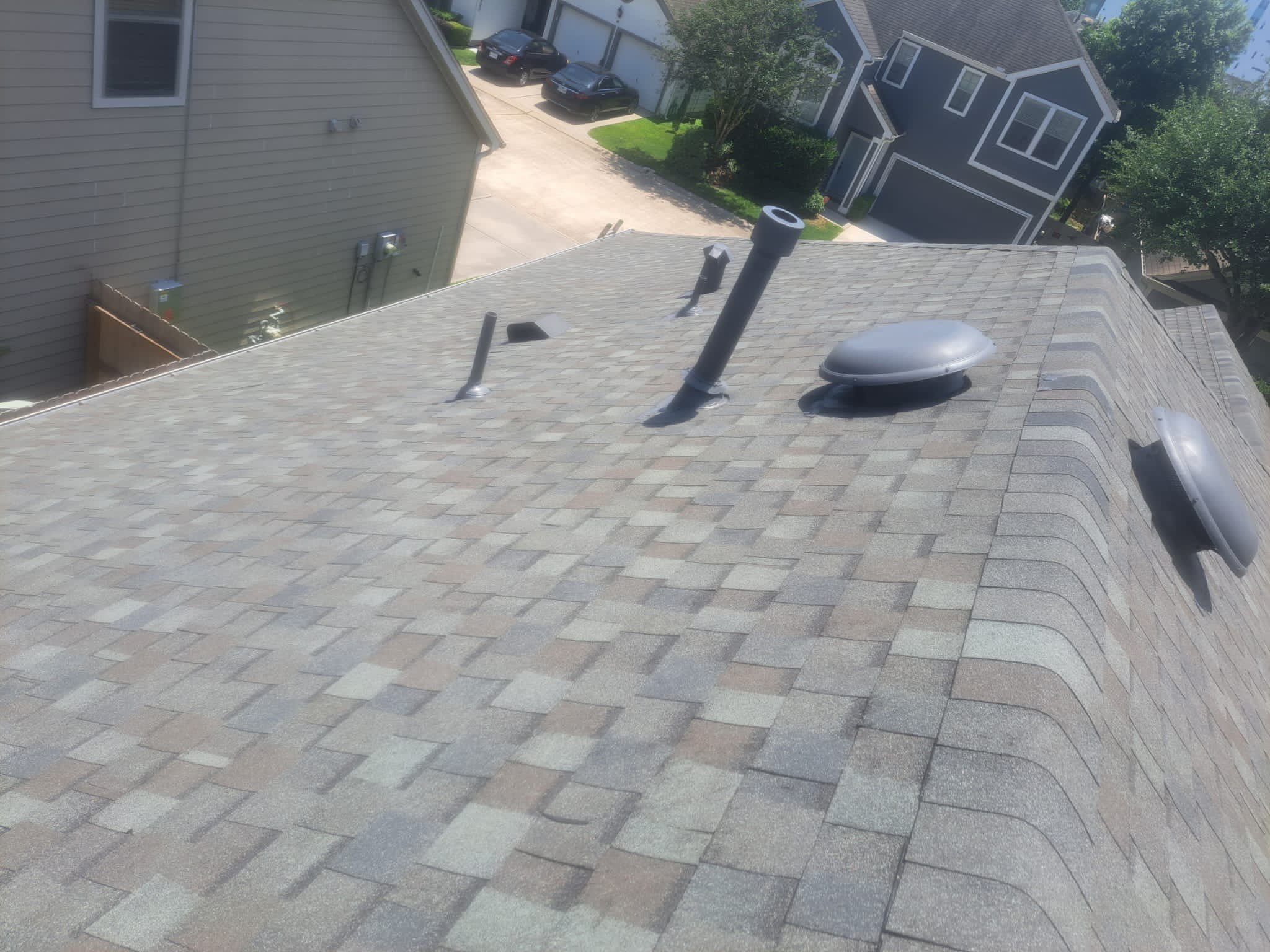 Hail-Damaged Roof Restored — Houston, TX by PL Roofing & SB Roofing, LLC.