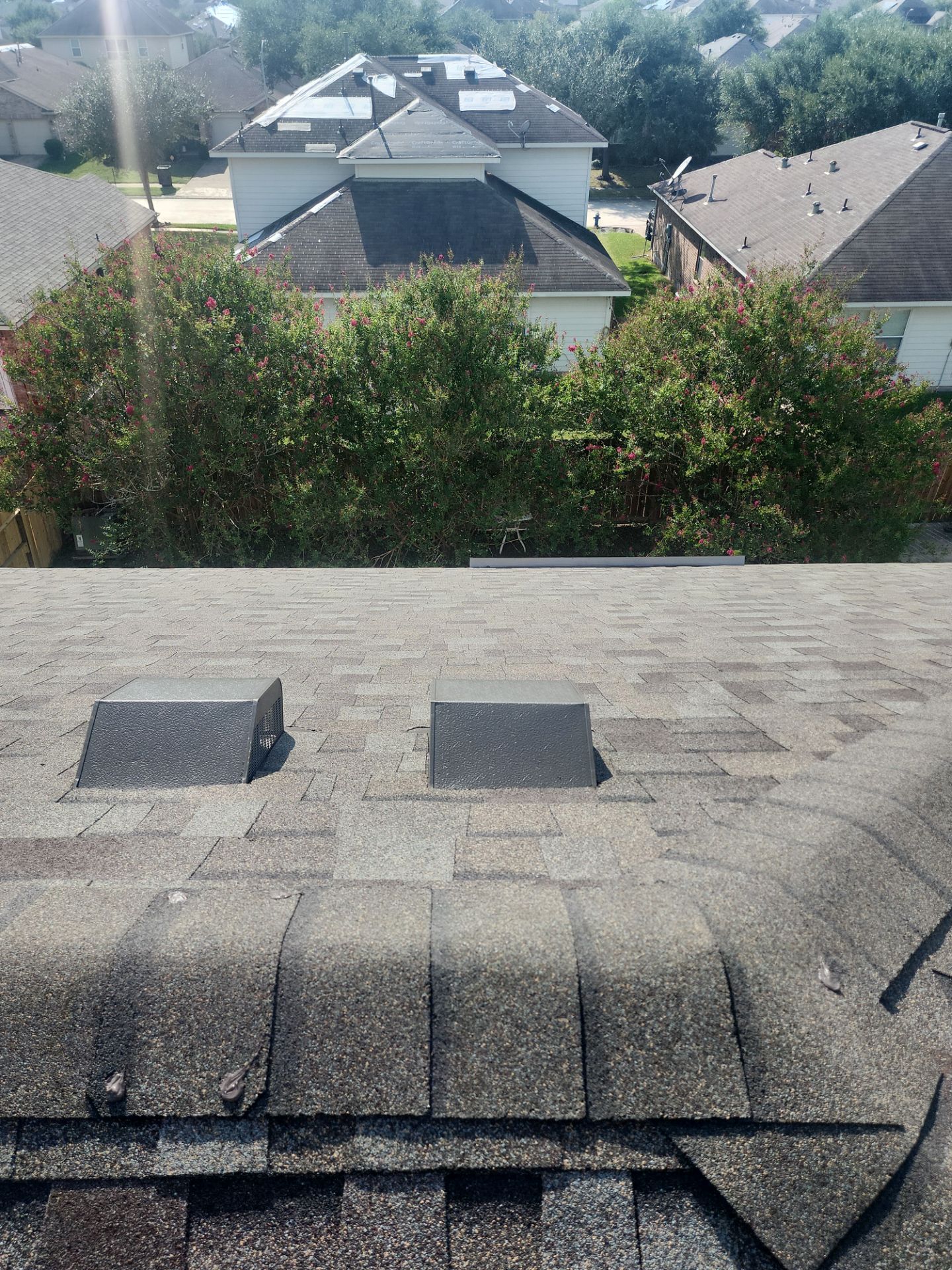 Residential Roofing Installation using Owen's Corning Duration (Lifetime) Shingles by Roof Repair Company