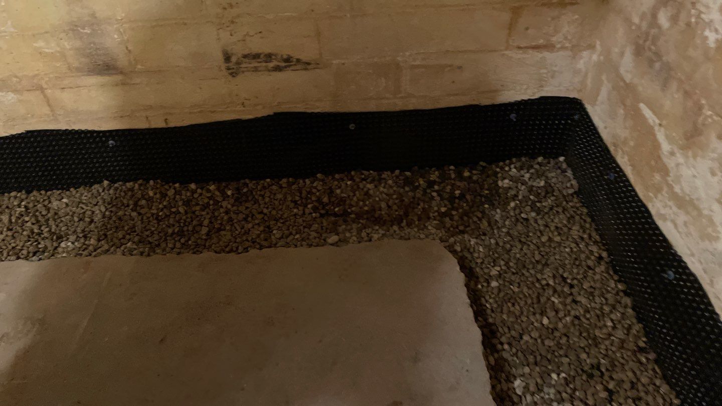 Interior Drain Tile for a South Minneapolis Basement by Waterproofing Northeast