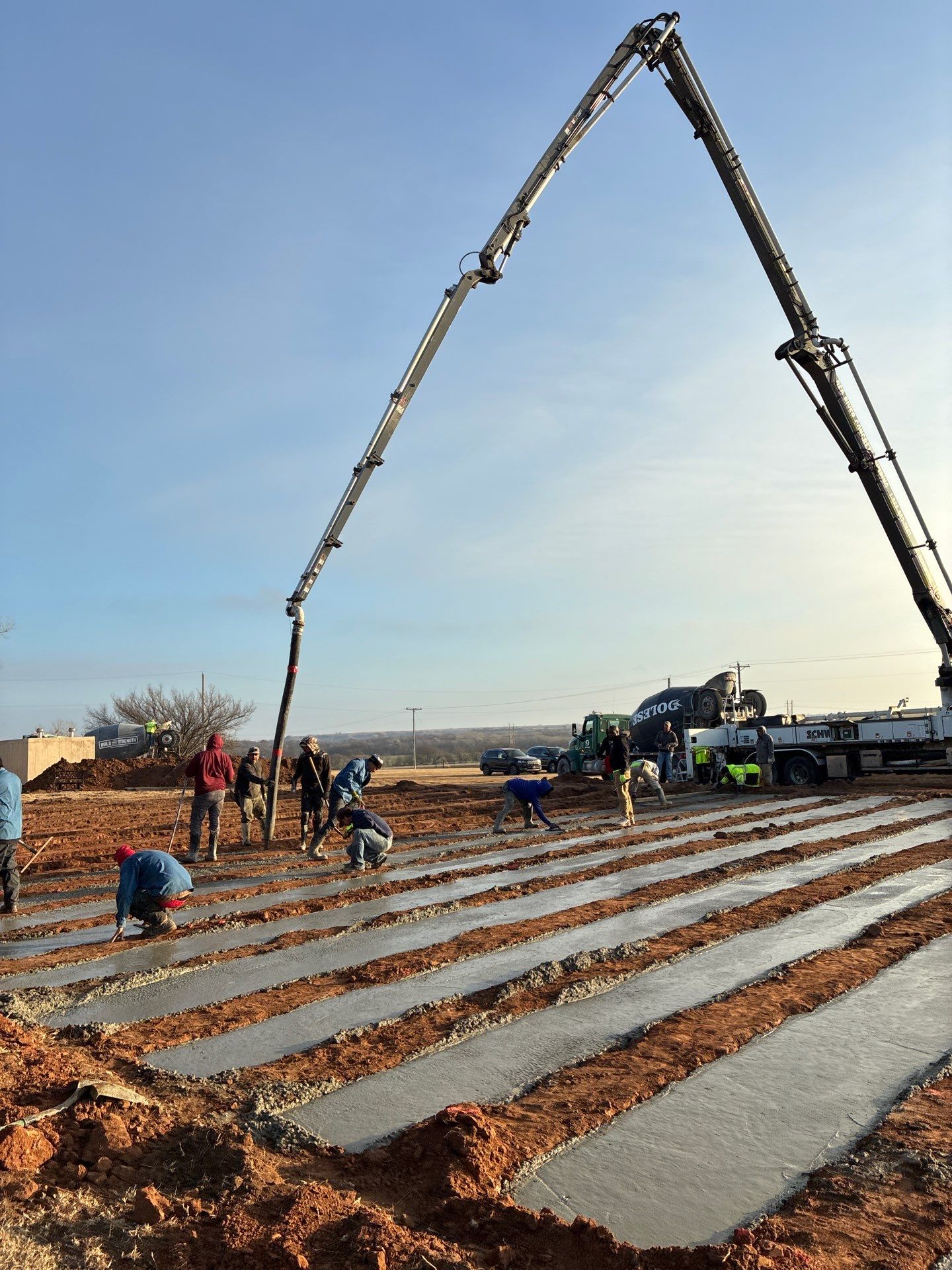 17 Truck Pour by Clays Services Inc