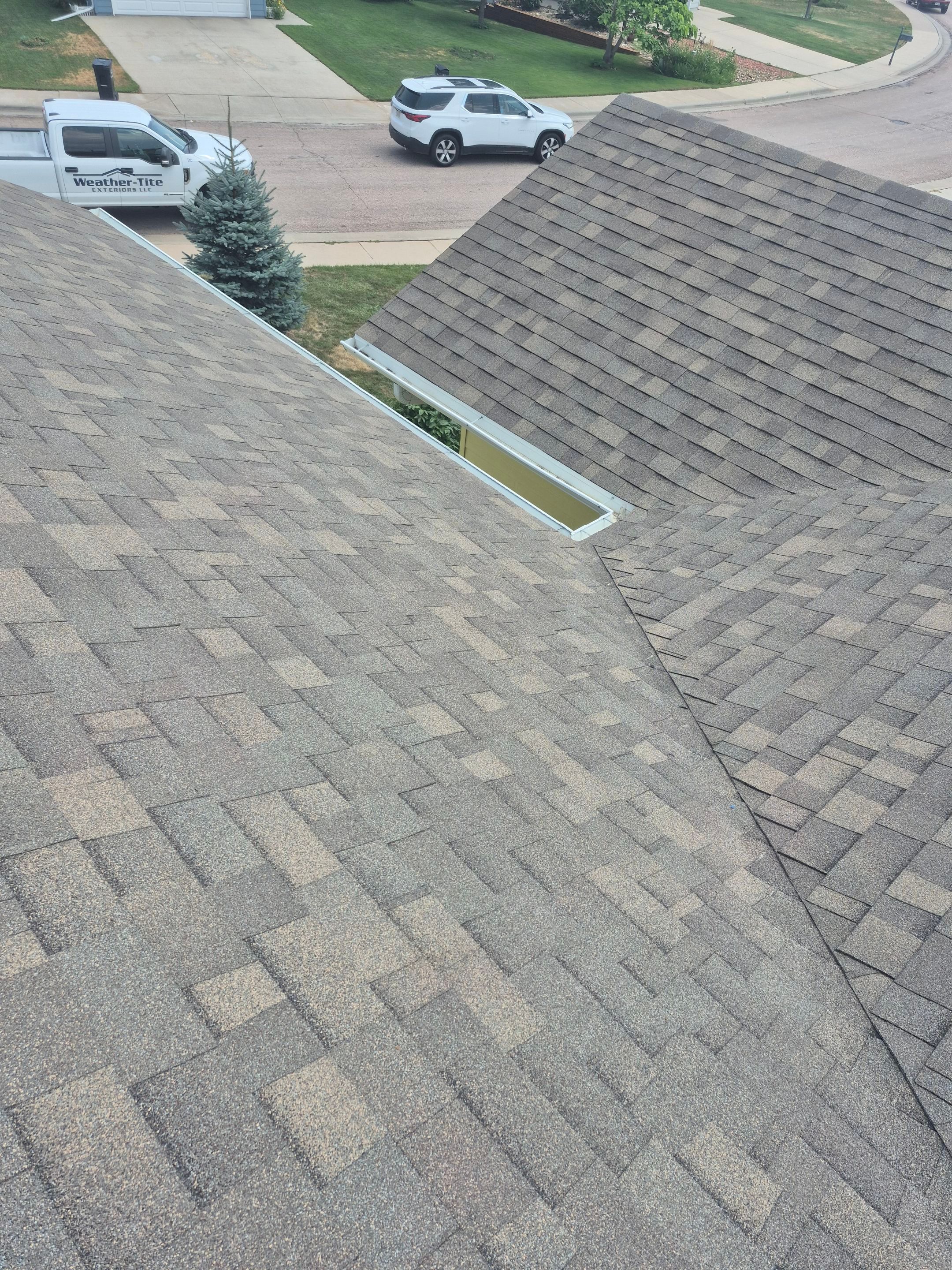 Malarkey Vista Shingle install in high wind neighborhood. by Weather-Tite Exteriors LLC