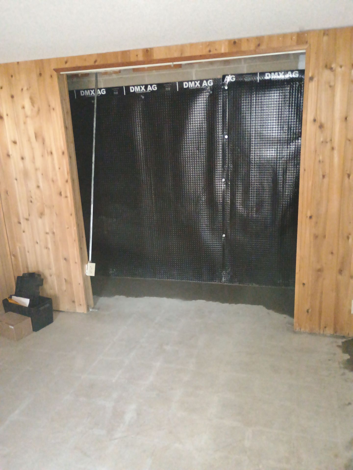 Interior Drain Tile & Foundation Crack Repair in St. Anthony, MN by Waterproofing Northeast