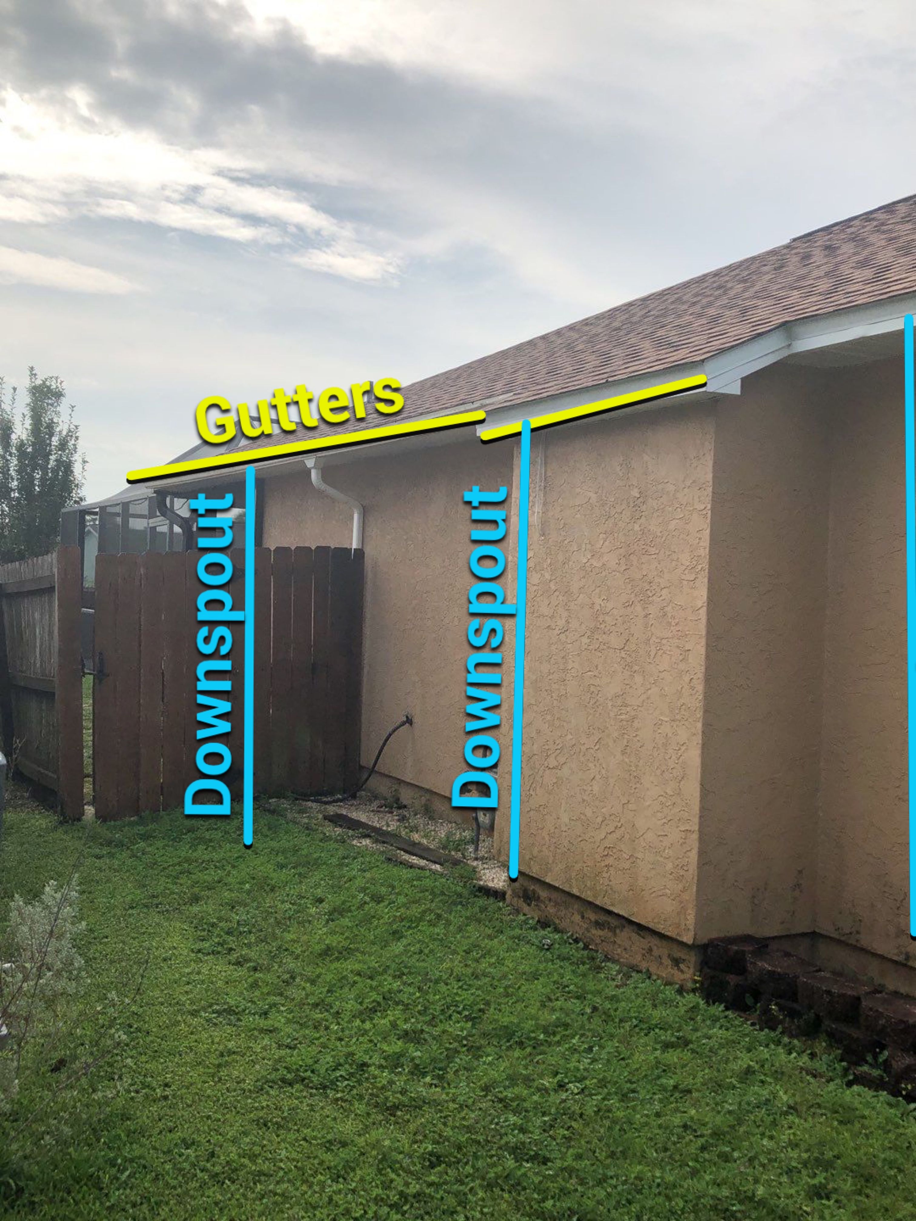 Seamless Gutter Installation using White K-Style Gutters by Gutter Professors