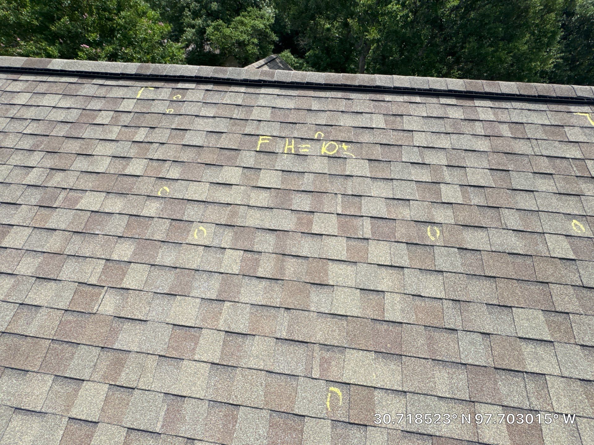 Residential Roof Replacement using GAF - HDZ - Cedar Falls by Action Exteriors Austin