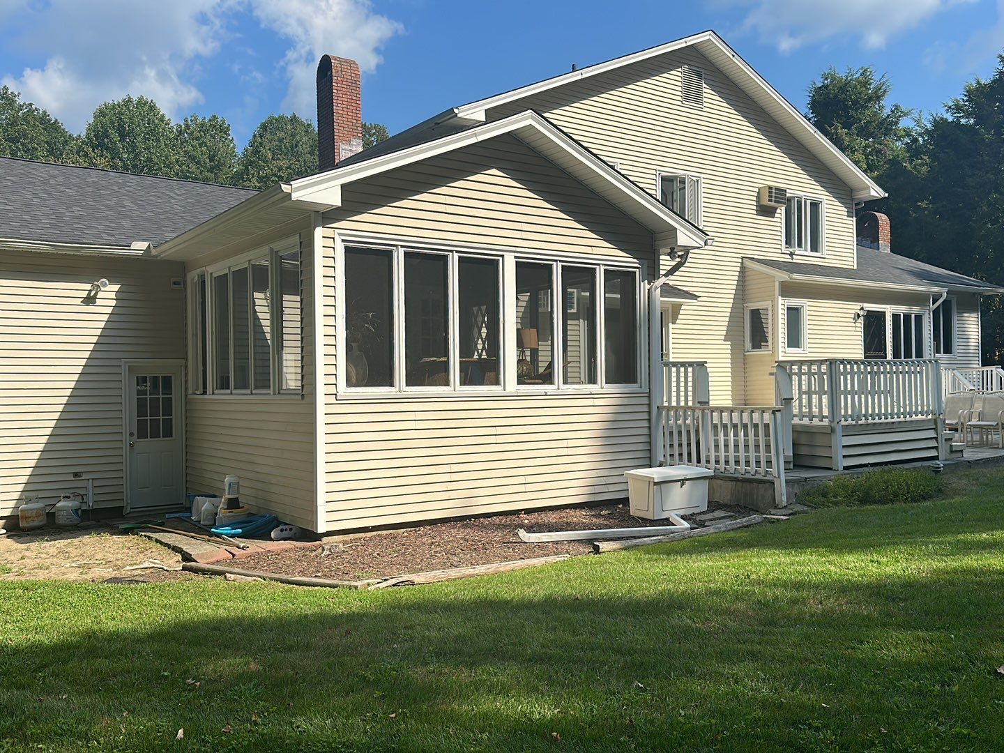 Residential Roofing Installation using Owens Corning TruDefinition Duration AR - Onyx Black & New Siding Using Mainstreet Charcoal Gray by A Plus Exterior