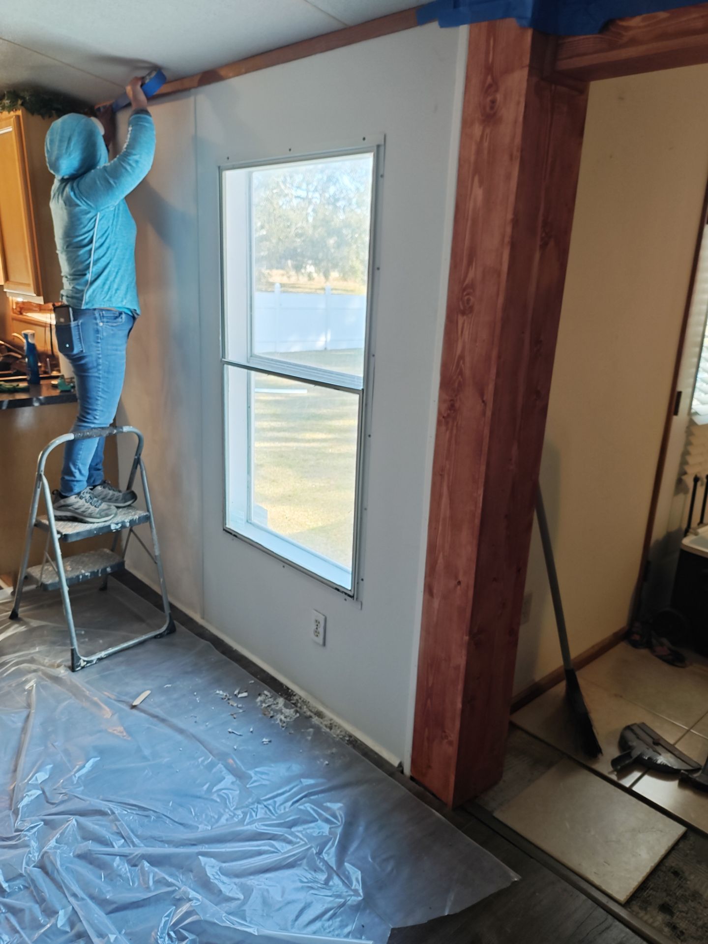 Valdosta Structural Remediation and Interior Renovation with New Header Beams by Trinity General Contracting Pros
