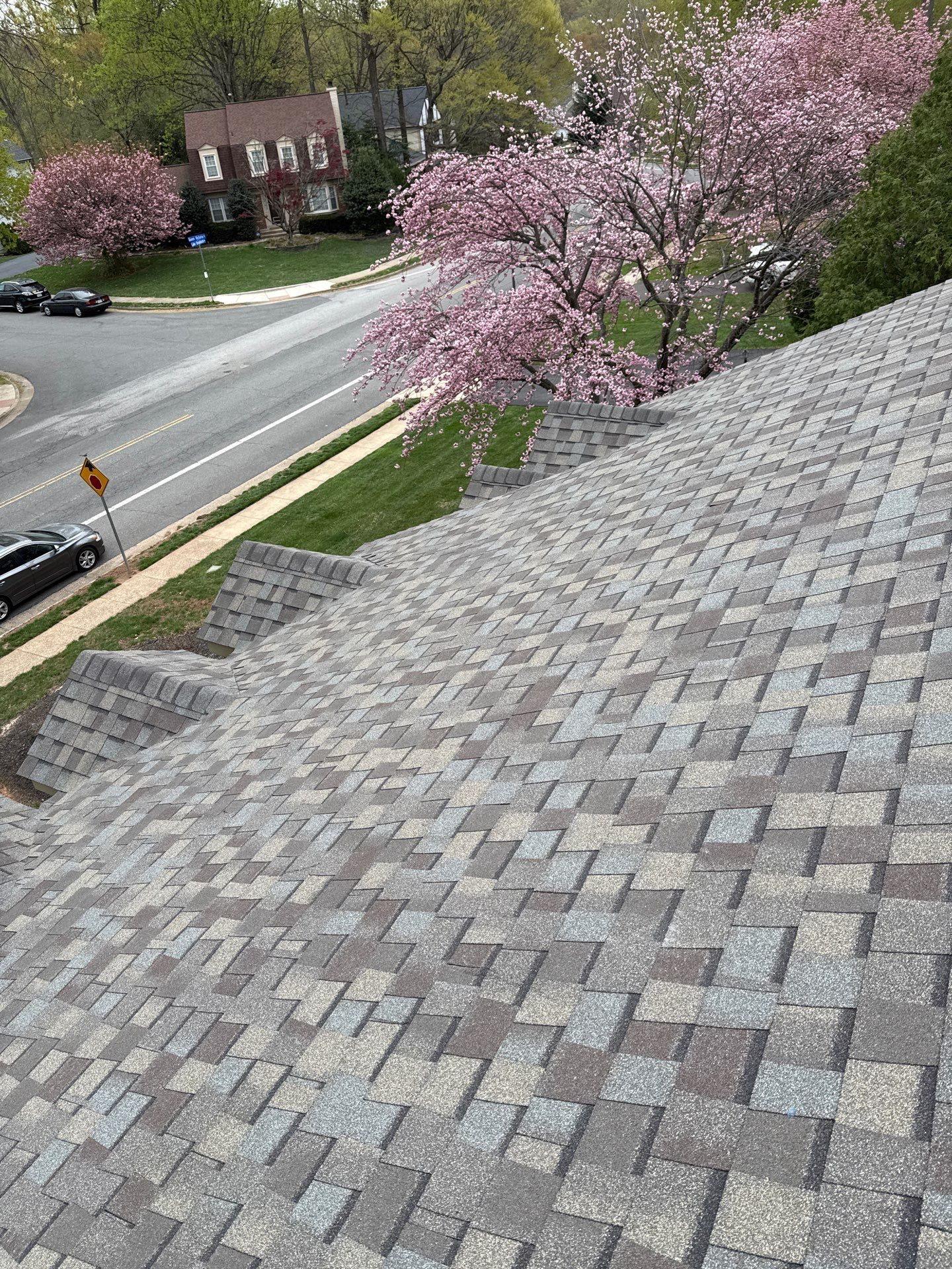 Burke: Residential Roof Replacement with CertainTeed Landmark Pro in Max Def Weathered Wood by RM Banning, Inc.