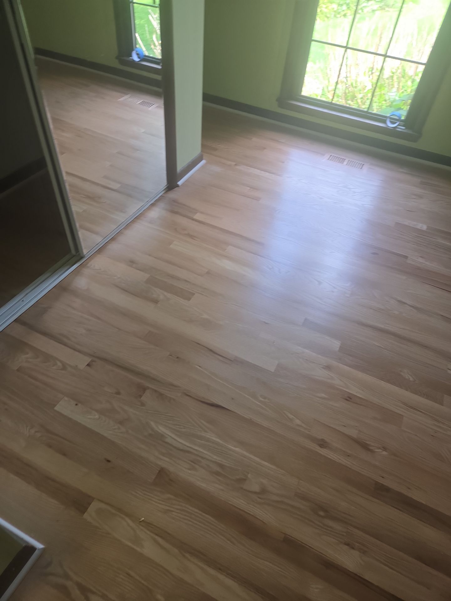 Natural Satin Refinish  by Footprints Floors of Nashville