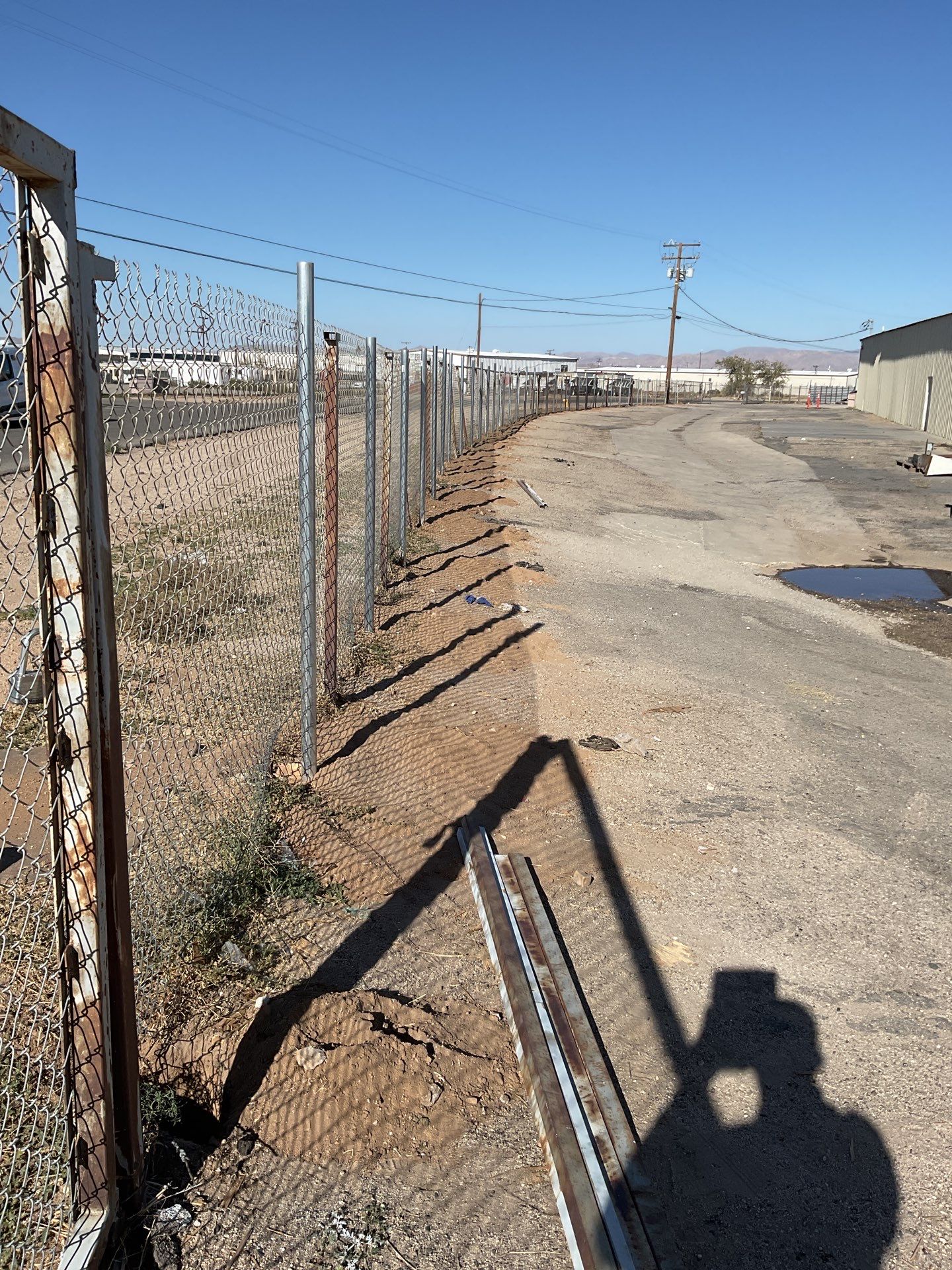 Commercial fence installation  by Fence Guys Inc. 