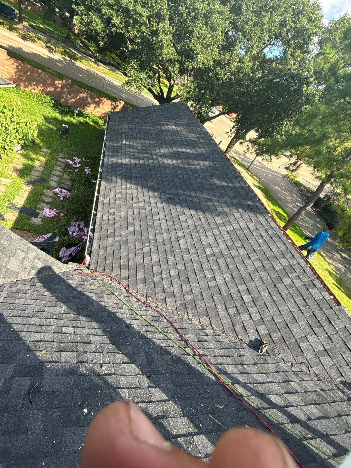 Residential Roofing Installation using Owen's Corning Duration (Lifetime) Shingles by Roof Repair Company