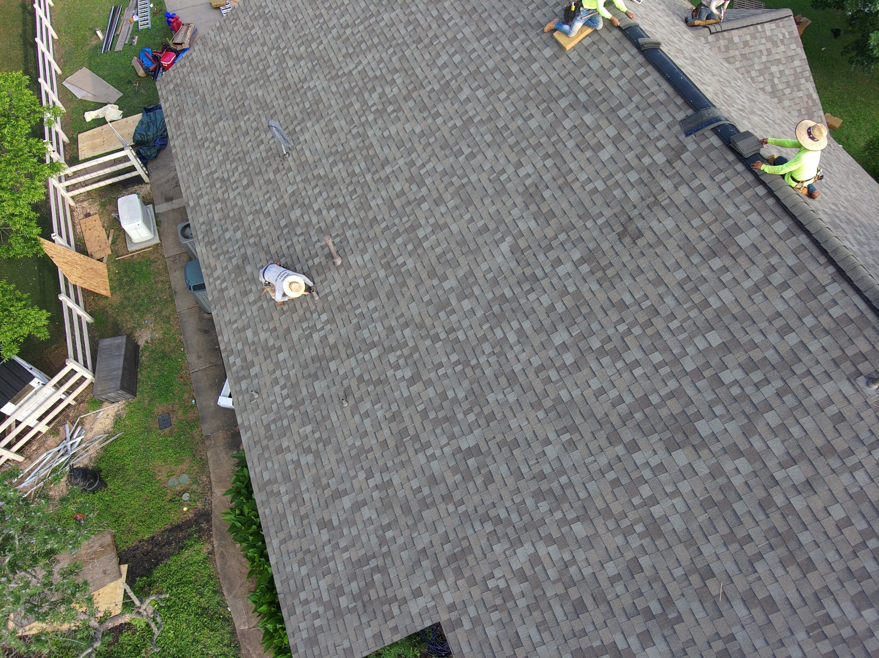 Residential Roofing Installation using Owen's Corning Duration (Lifetime) Shingles by Roof Repair Company