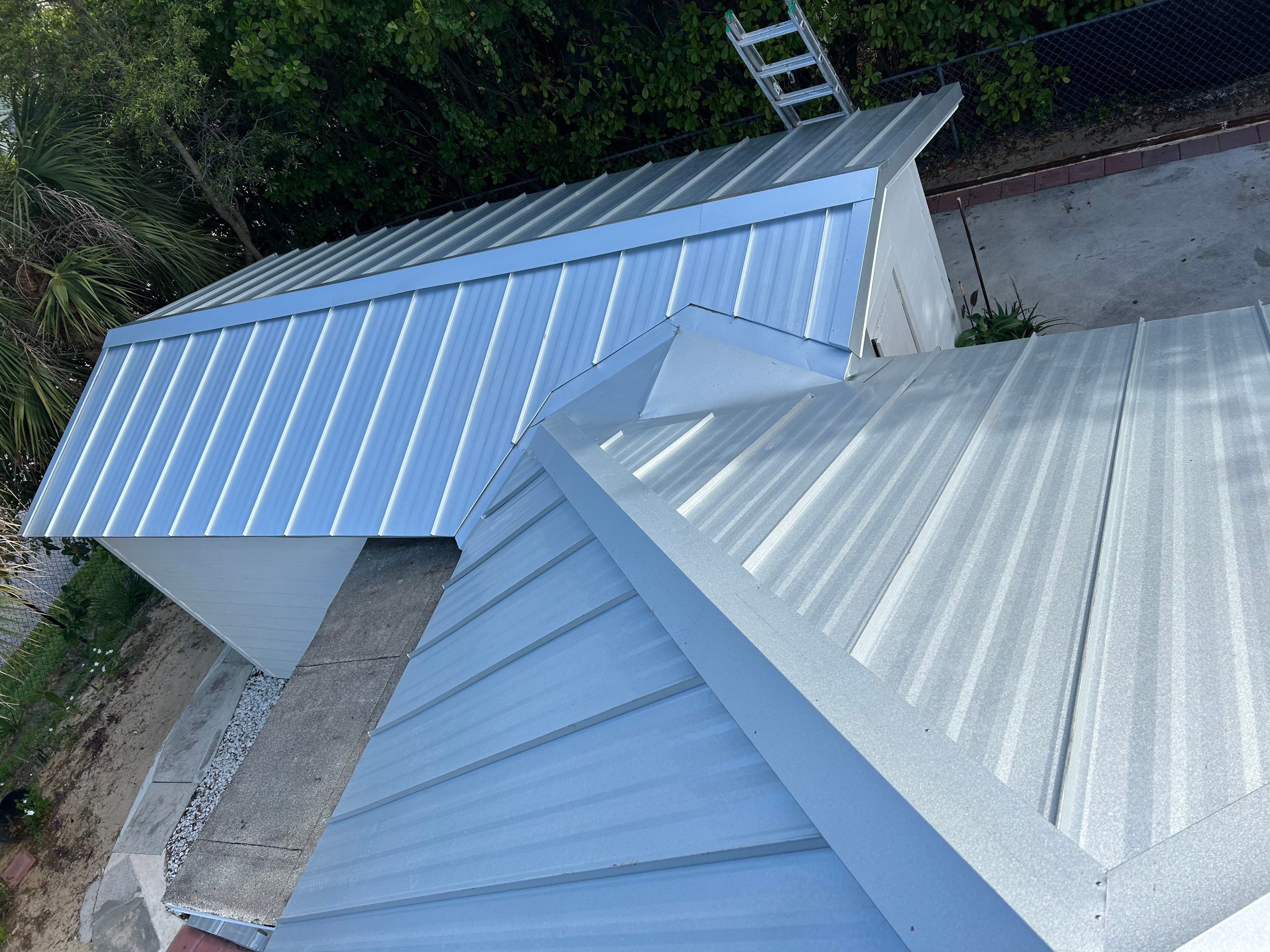 24ga 1" Nail-Strip Mill Finish by Total Roofing System The Metal Roof Experts