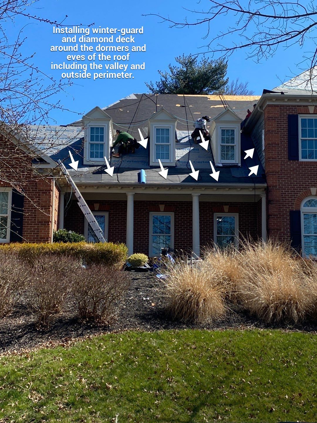 New Roof Installation & New Gutters and downspouts  by Alpha Design Services