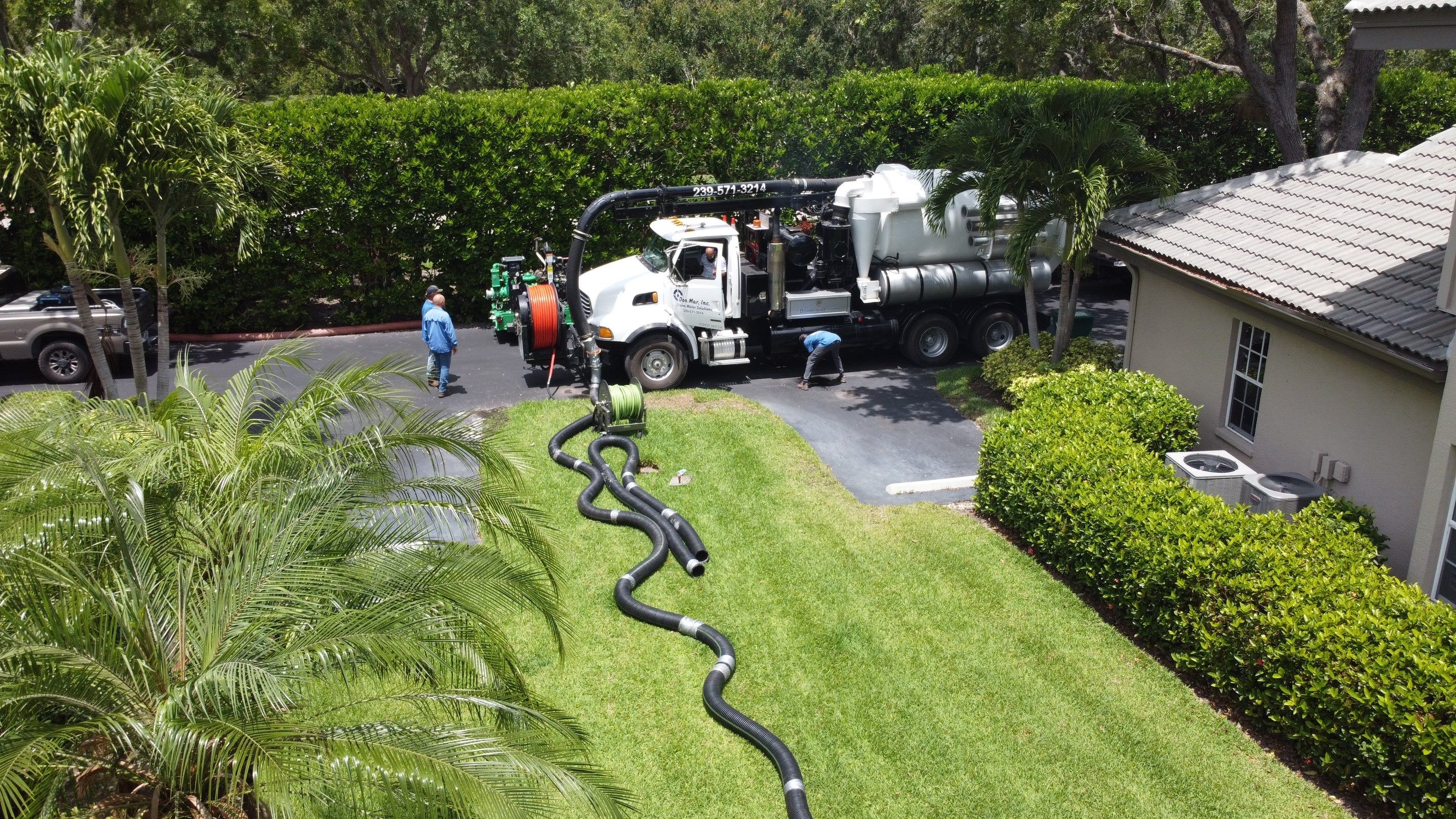 Naples Neighborhood Stormwater System Maintenance by Don Mar, Inc. Storm Water Solutions