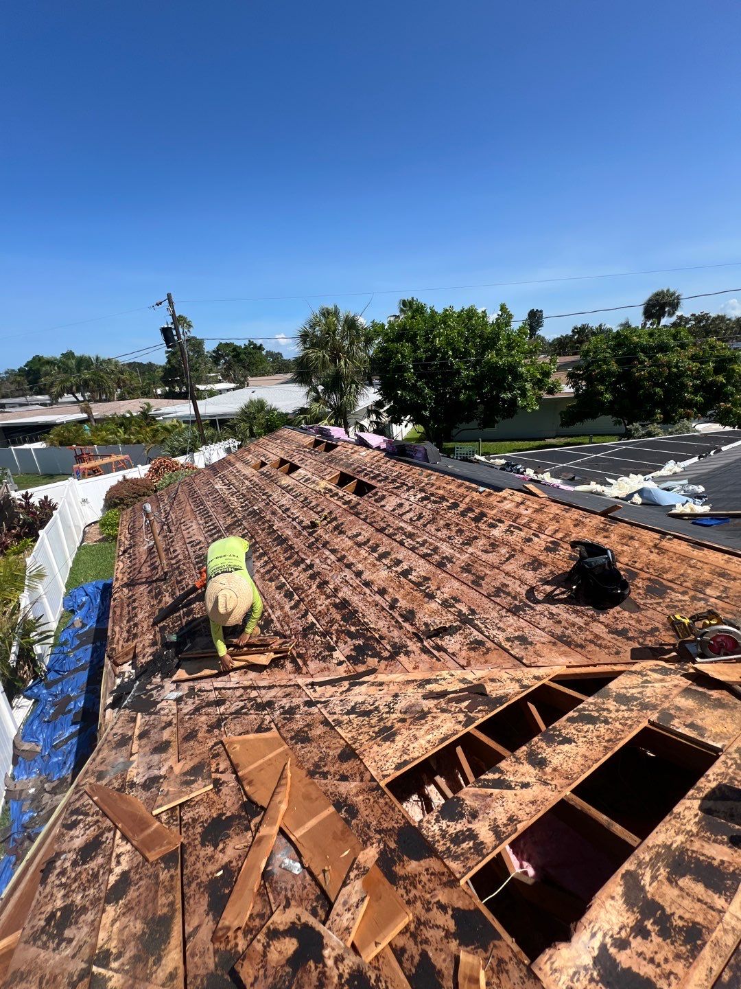 Project in St. Petersburg 33711 by Mitchell Roofing Company LLC 