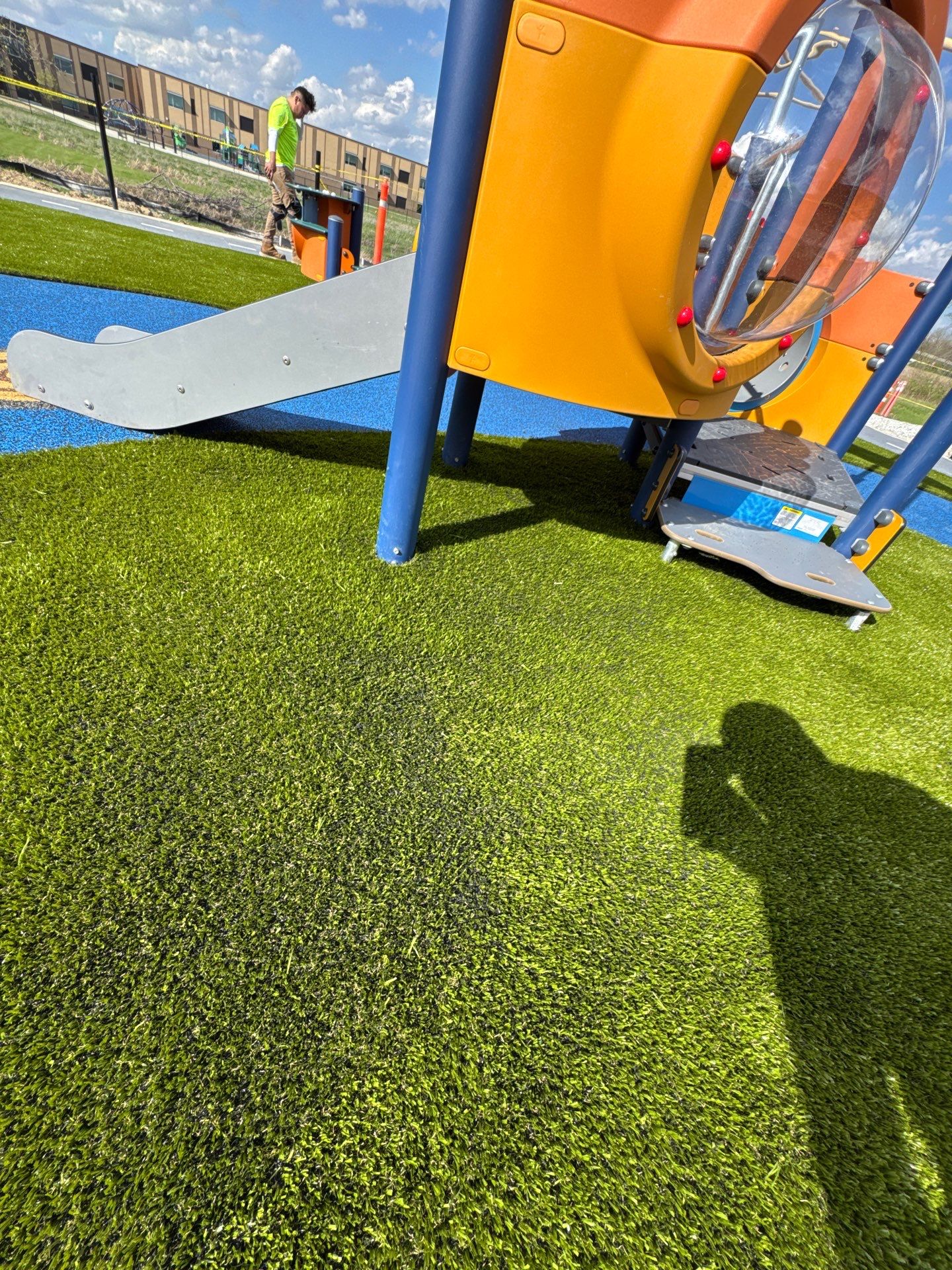 Mt Vernon PreK Playground Grass by ForeverLawn NEIN/INDY