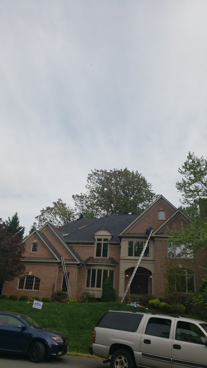 Great Falls: CertainTeed Landmark Pro Designer Shingles in Max Def Moire Black by RM Banning, Inc.