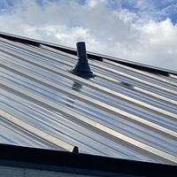 24ga 1" Nail-Strip Dark Bronze  by Total Roofing System The Metal Roof Experts