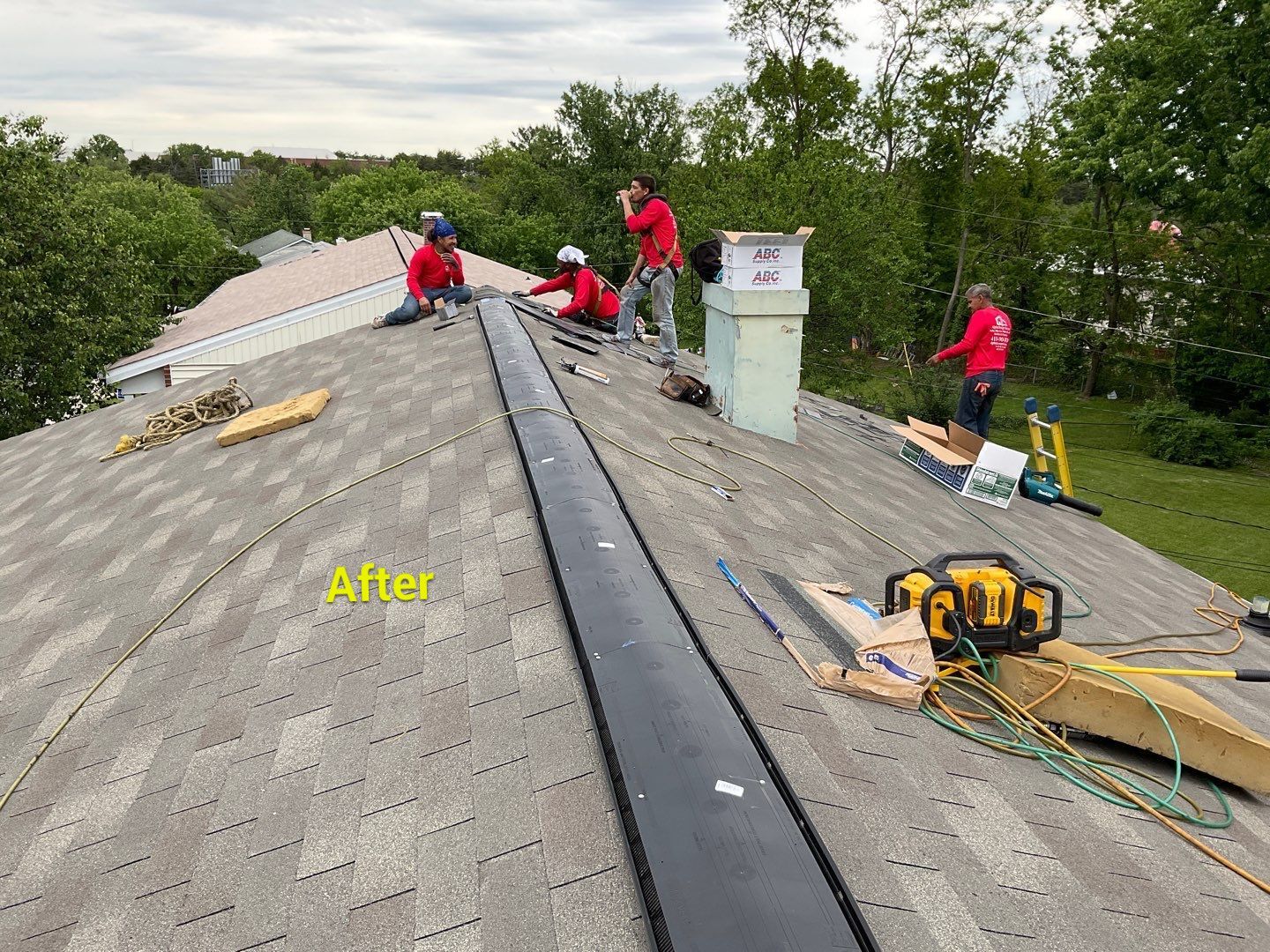 Residential Roofing Installation using CertainTeed Shingles by Alpha Design Services
