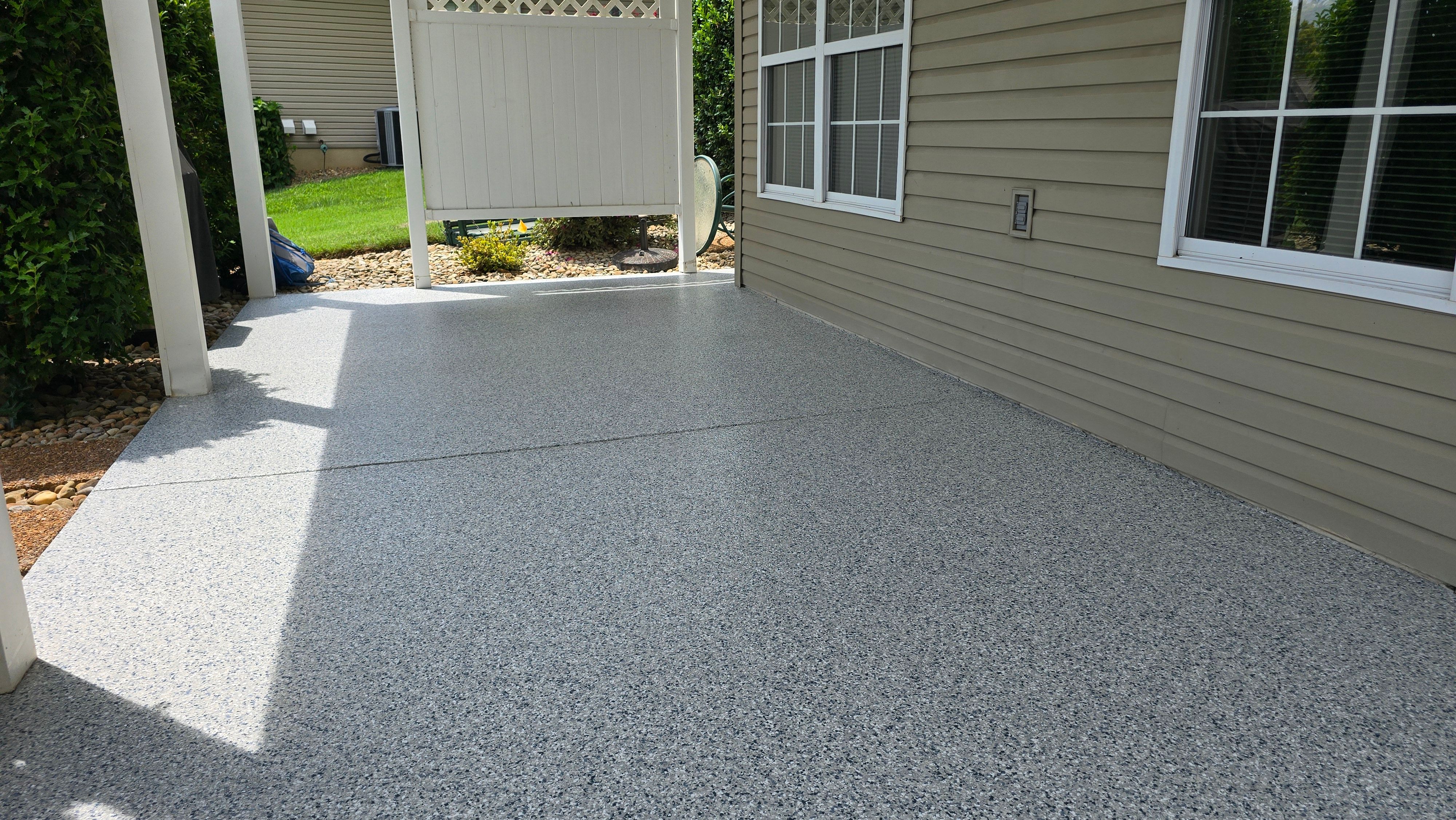 Back Porch using Tidal Wave by Elite Floor Solutions