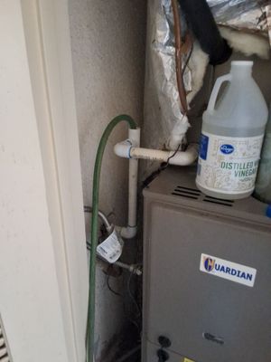 Air Conditioner Condensate Line Clog
