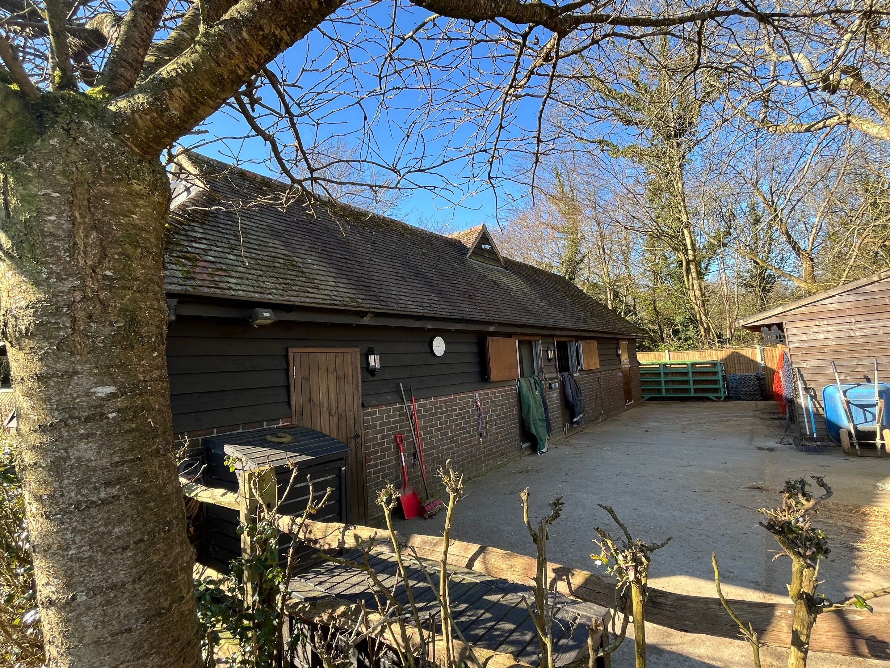 Roof Clean - Patio Clean using 18inch Whirlaway FSC by Ges Exterior Cleaning ltd