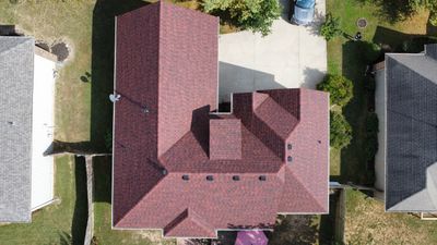 Residential Roofing Install - IKO Dynasty Shingle & Gutters + Downspouts 